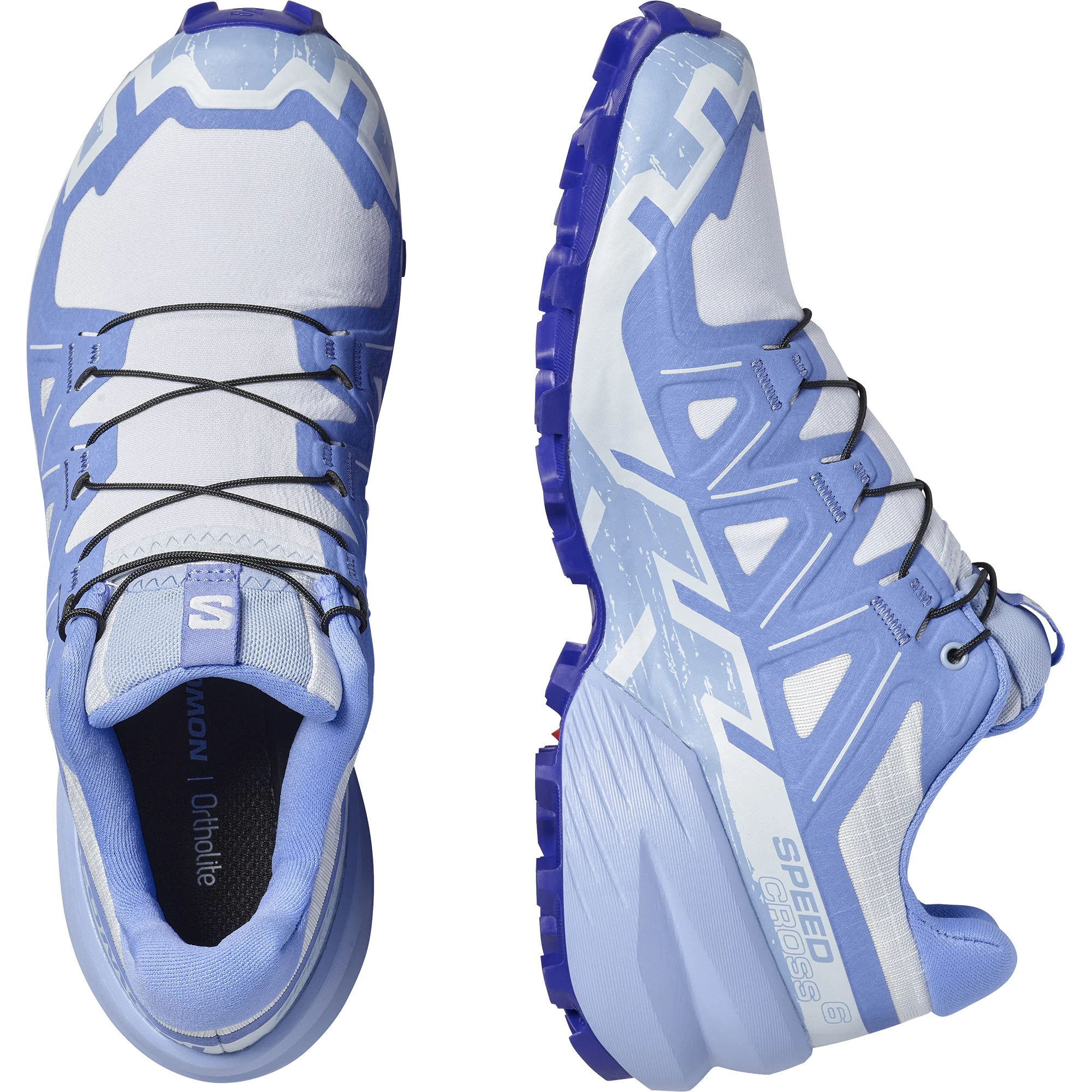 Salomon Women's Speedcross 6 Trail Running Shoes (Ancient Water/Brunnera Blue) - Image 6
