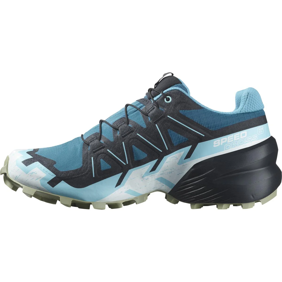 Salomon Women's Speedcross 6 Trail Running Shoes (Tahide/Carbon/Tea) - Image 5