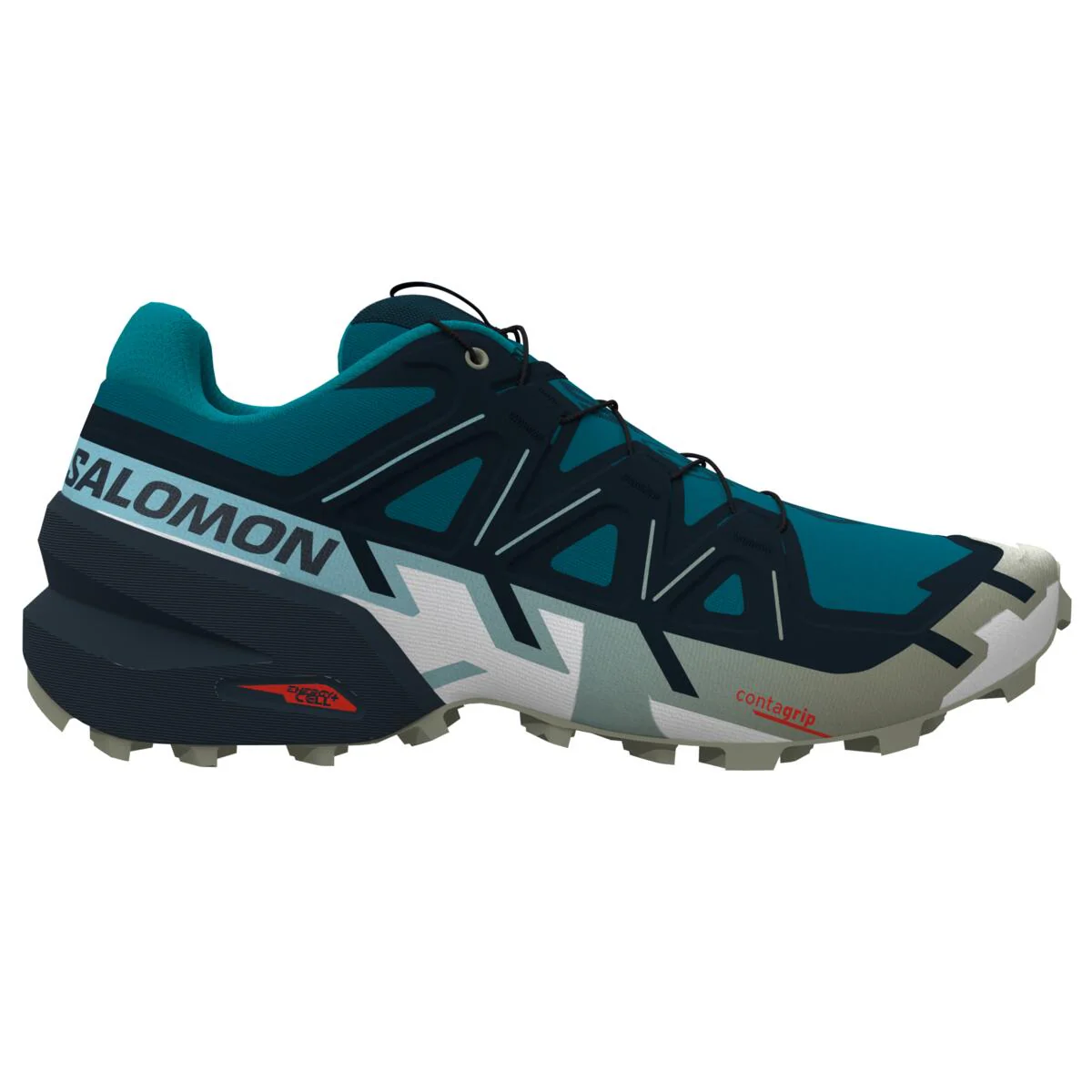 Salomon Women's Speedcross 6 Trail Running Shoes (Tahide/Carbon/Tea) - Image 7