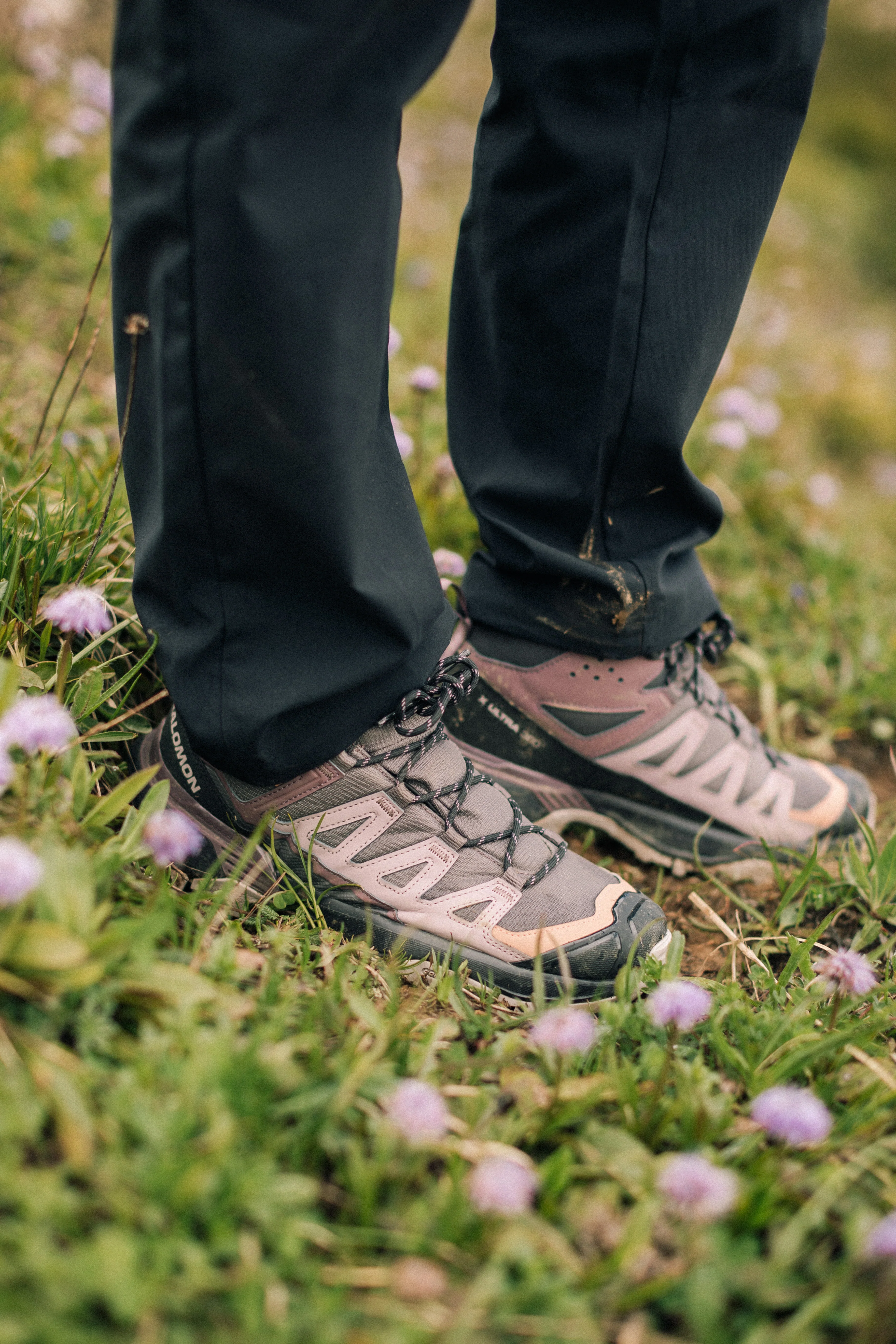 Salomon Women's X Ultra 360 Gore-Tex Mid Trail Boots (Plum Kitten/Phantom/Cork) - Image 16