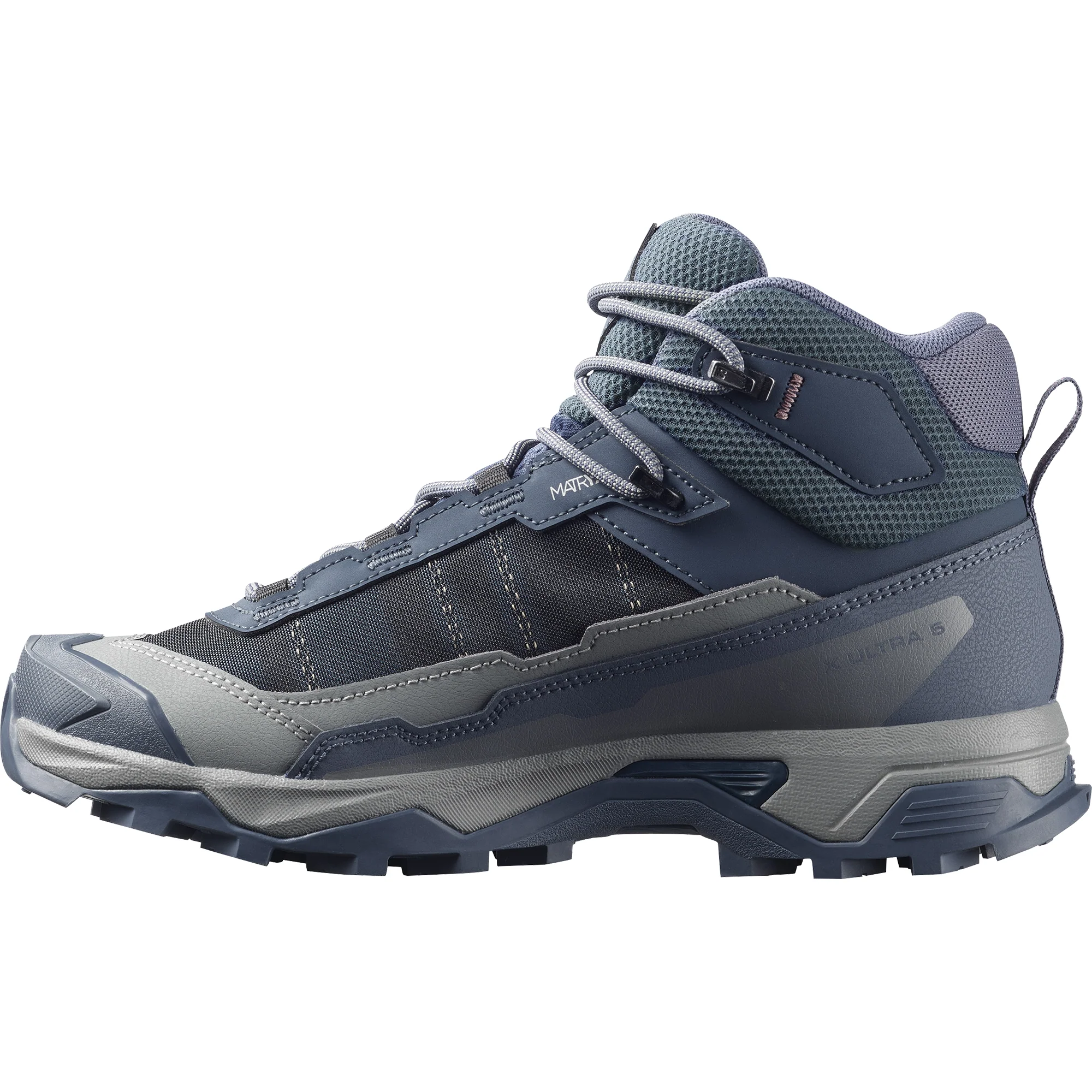 Salomon Women's X Ultra 5 Gore-Tex Mid Trail Boots (Spellbound/Monument/Dusky Orchid) - Image 2