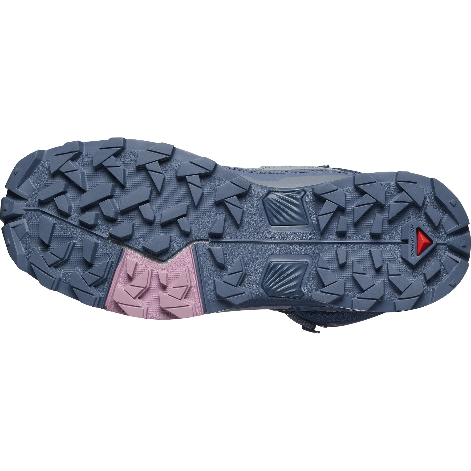 Salomon Women's X Ultra 5 Gore-Tex Mid Trail Boots (Spellbound/Monument/Dusky Orchid) - Image 4