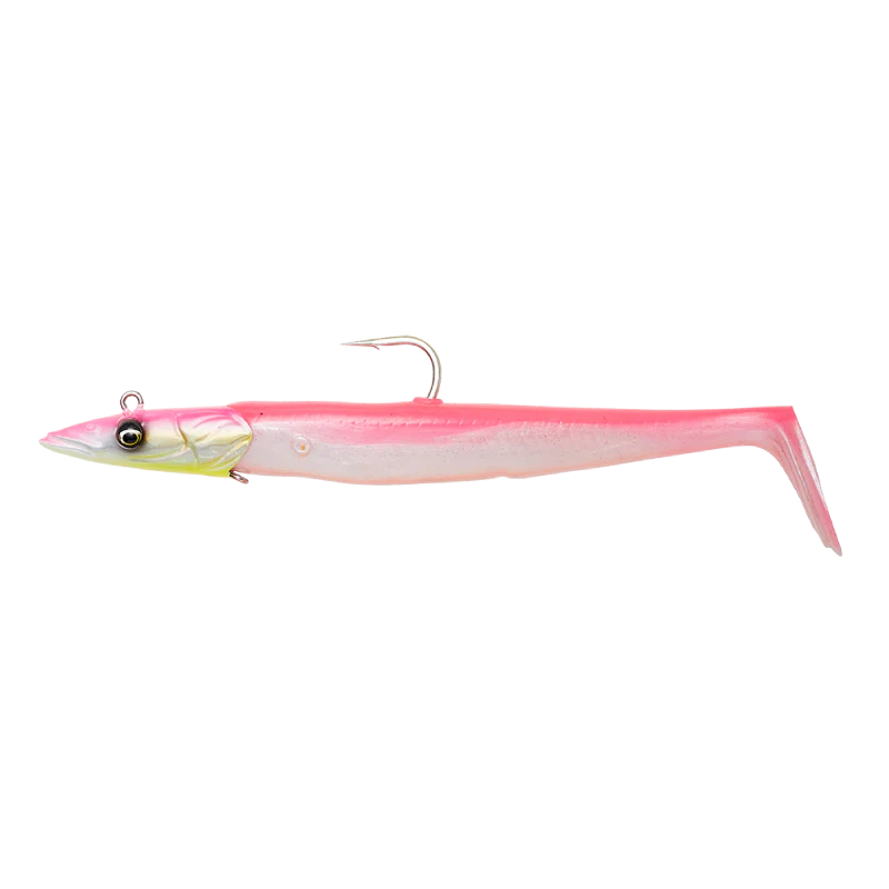 Savage Gear Sandeel V2 2+1 Lure (18cm/Sinking/86g)(Pink Pearl Silver)