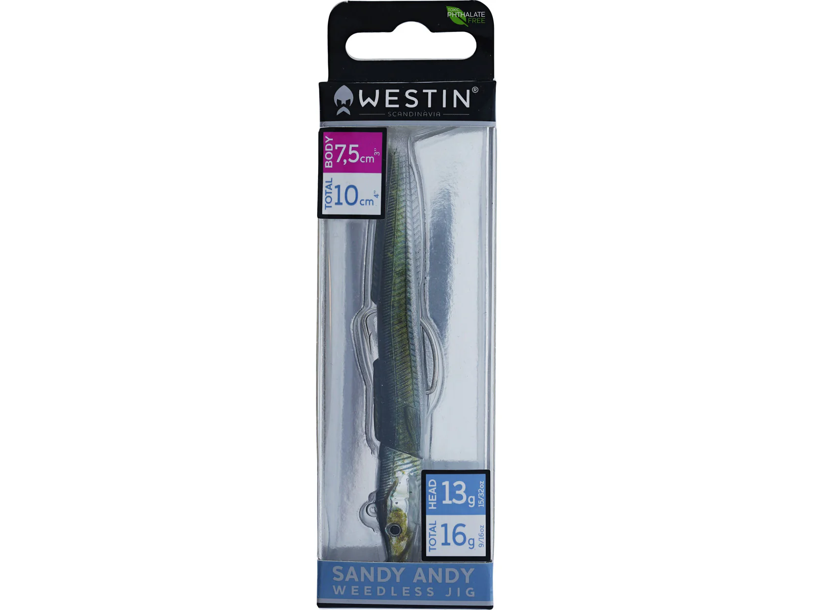 Westin Sandy Andy Weedless Jig Soft Lure (16g/Sinking/10cm)(Tobis Ammo) - Image 2
