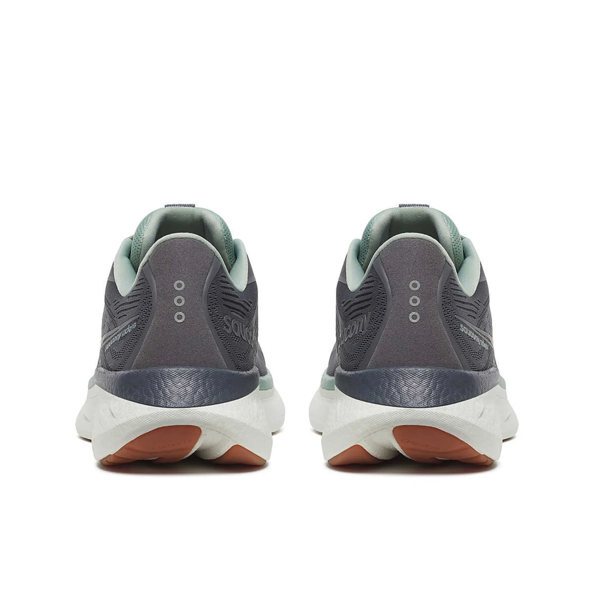 Saucony Men's Ride 18 Running Shoes (Carbon/Iceberg) - Image 5