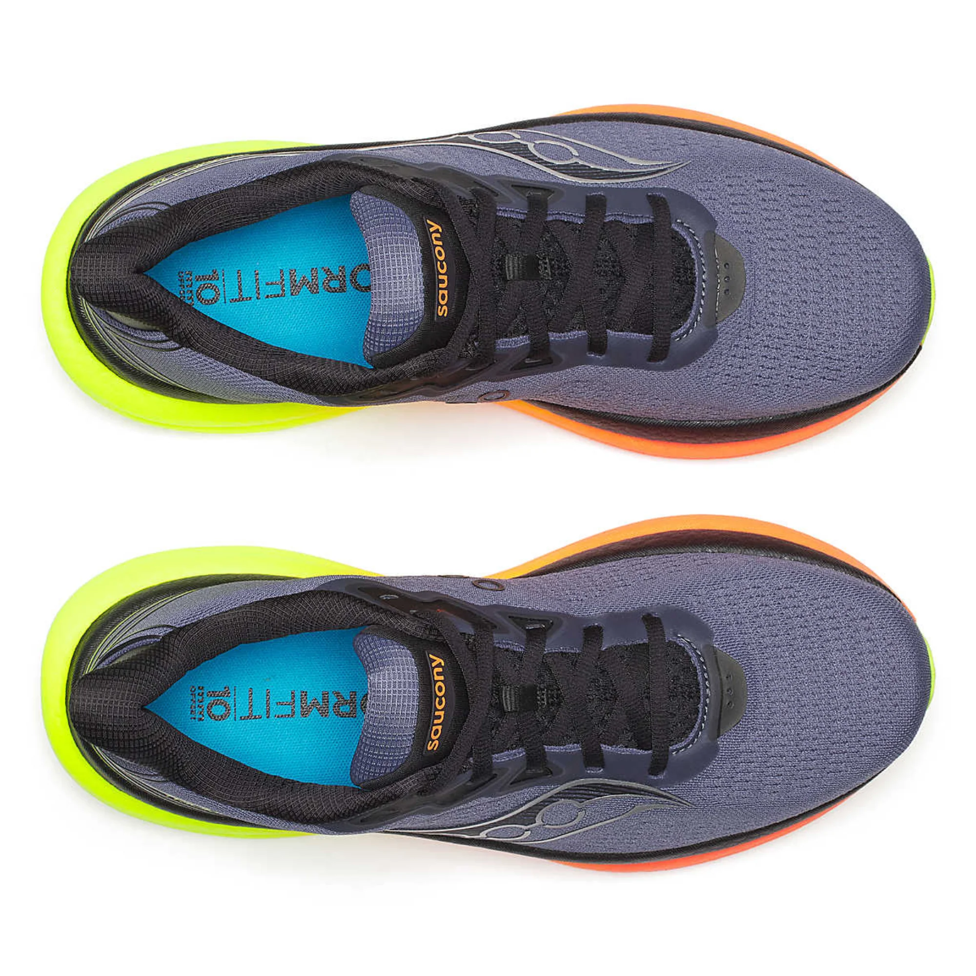 Saucony Men's Triumph 23 Running Shoes (Shadow/Vizi) - Image 5