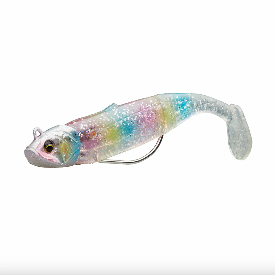 Savage Gear Minnow Weedless 2+1 Soft Lure (12.5cm/Sinking/28g)(Khaki) - Image 4