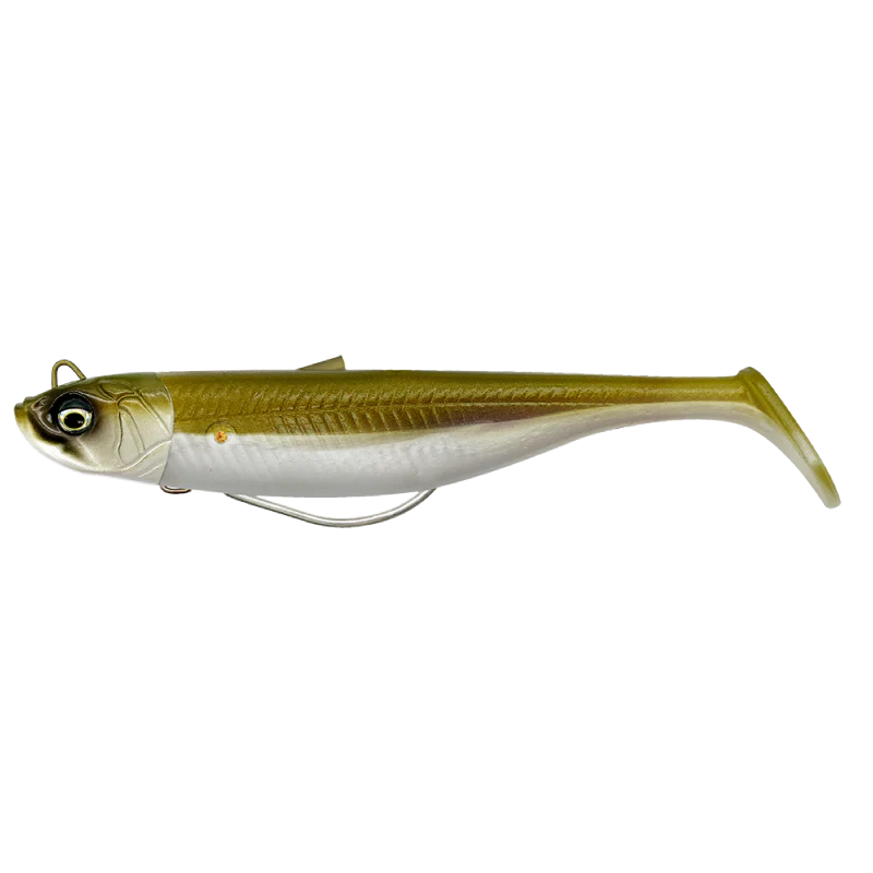 Savage Gear Minnow Weedless 2+1 Soft Lure (10cm/Sinking/16g)(Khaki)