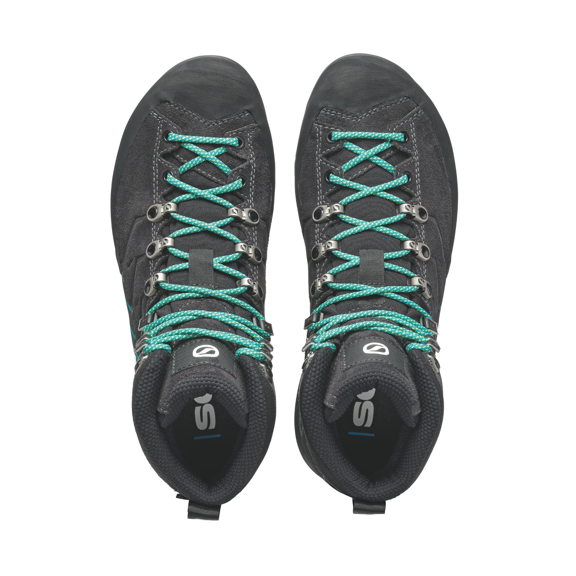 Scarpa Women's Mescalito Trek Gore-Tex Mountaineering Boots (Dark Anthracite/Tropical Green) - Image 5