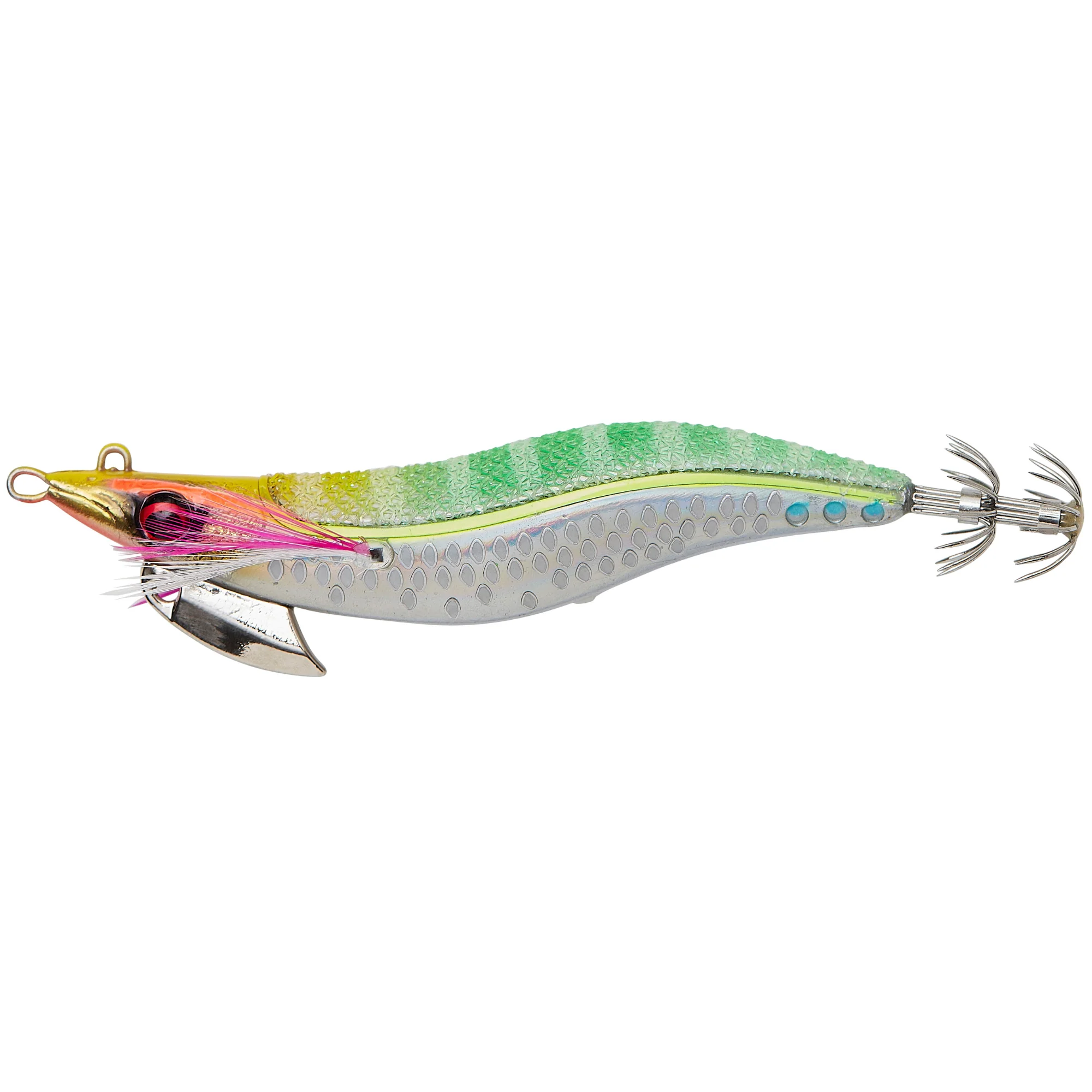 Savage Gear Squid Beat Egi Lure (14g/Sinking/#3.0)(Green)