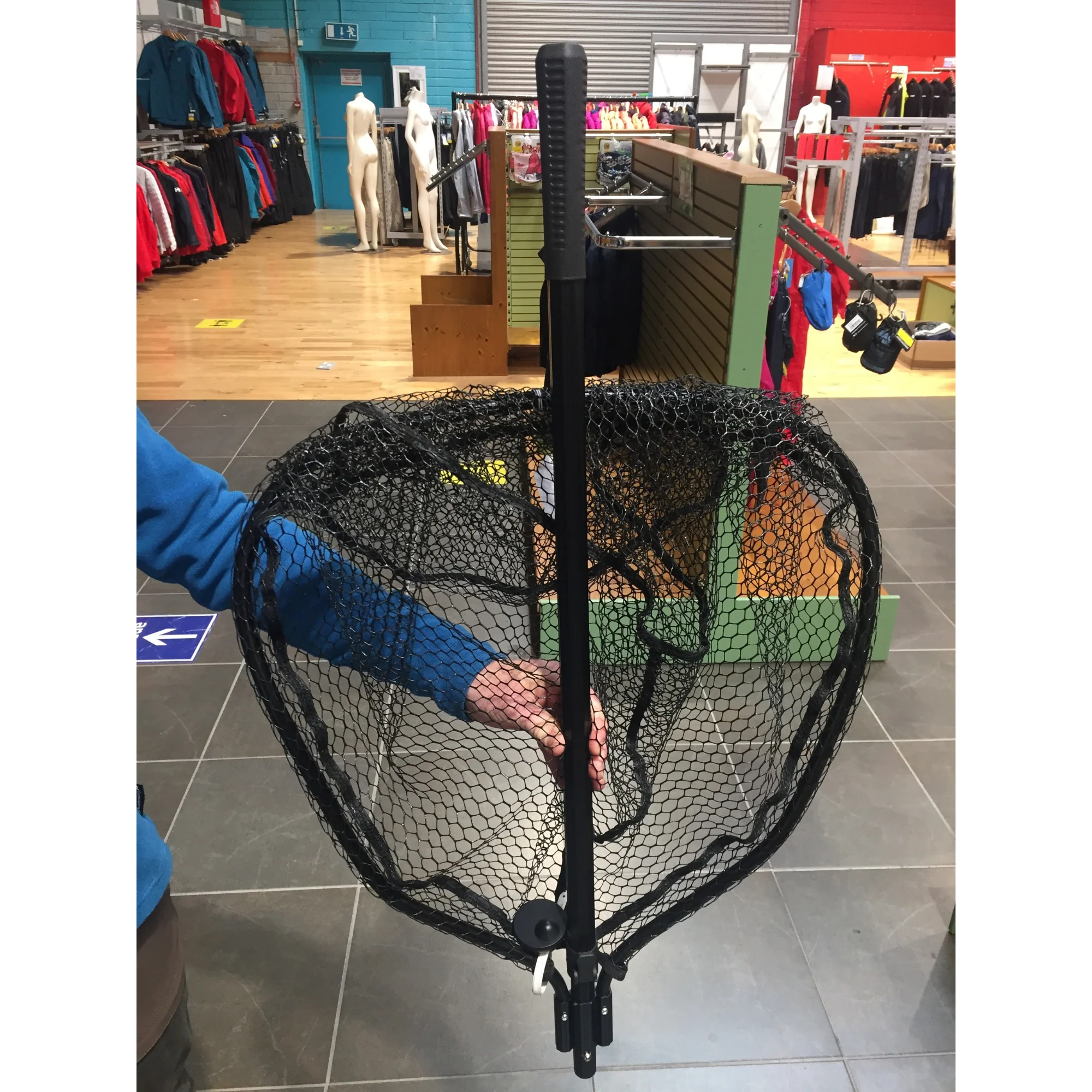 Silstar Telescopic Rubber Mesh Boat Net - Image 3