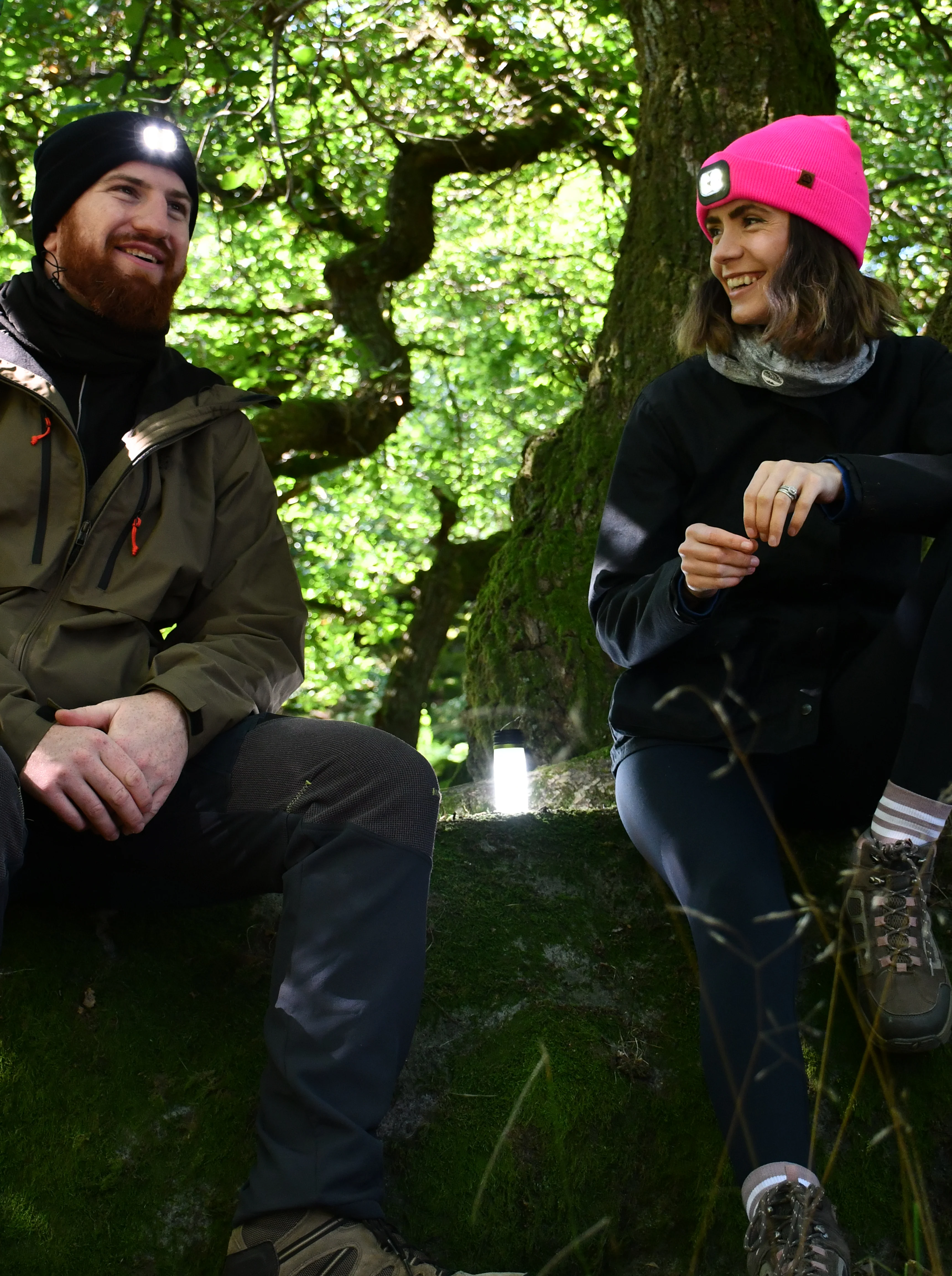 Six Peaks Unisex LED Lighted Beanie Hat (Pink) - Image 9