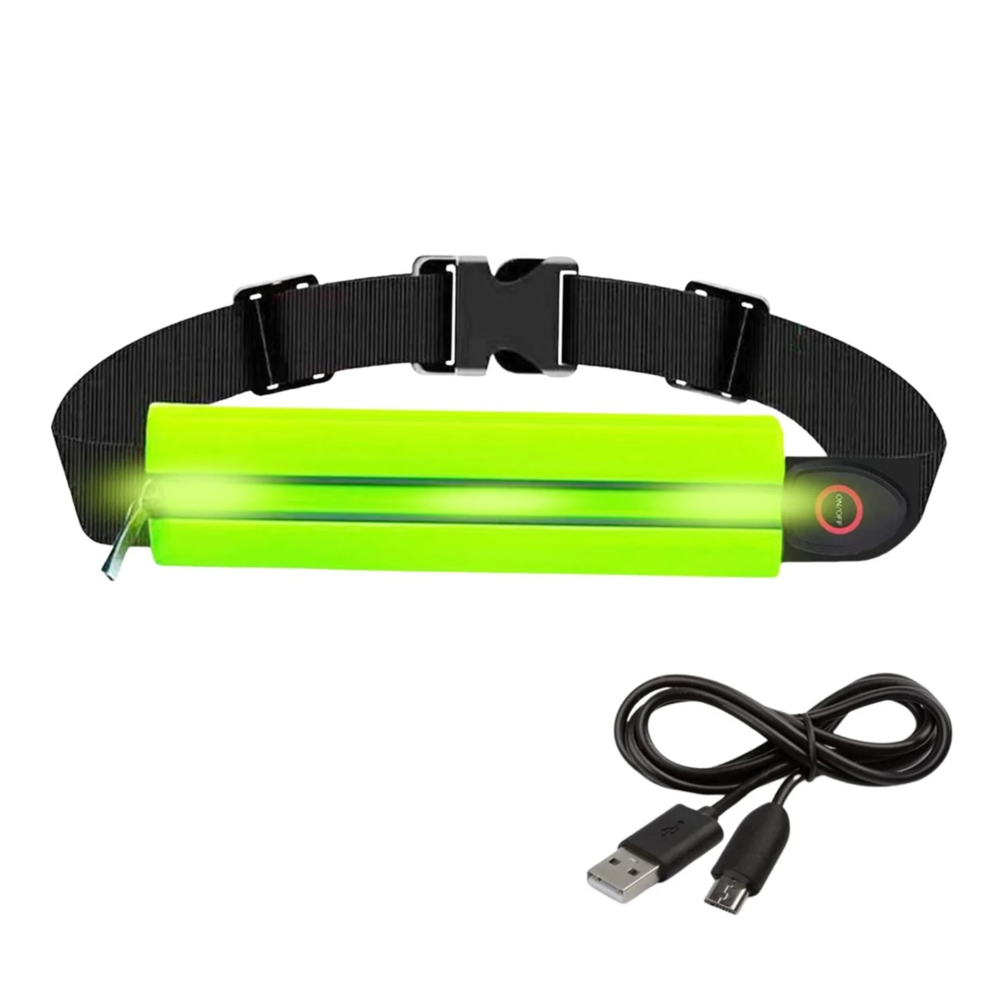 Six Peaks LED Running Belt (Neon Yellow) - Image 2