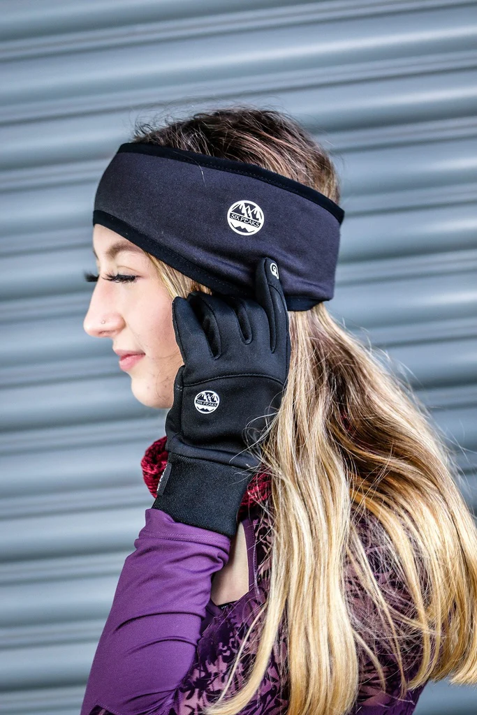 Six Peaks Unisex Winter Ear Warmer (Black) - Image 4