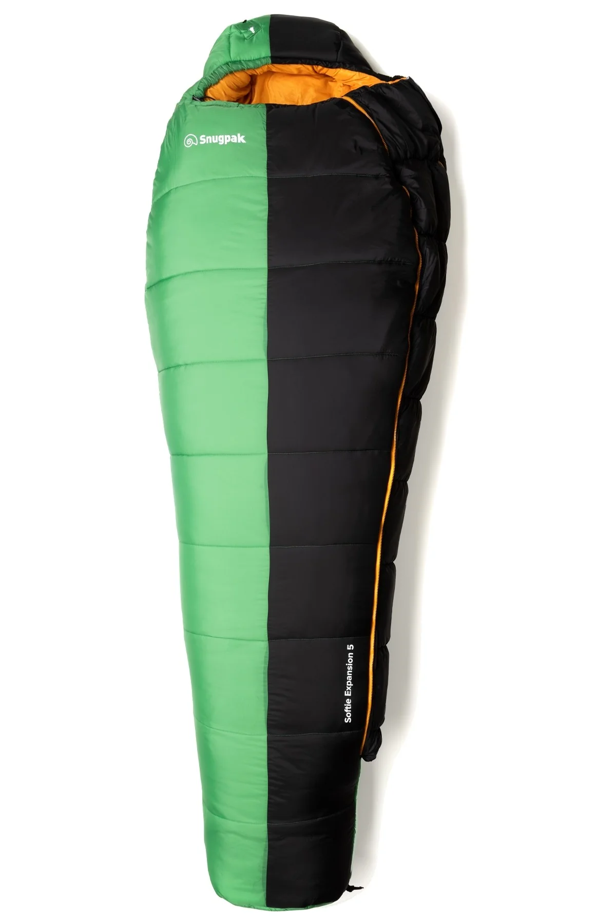 Snugpak Softie Expansion 5 -20°C/-15°C Sleeping Bag (Kiwi/Black) - Image 2