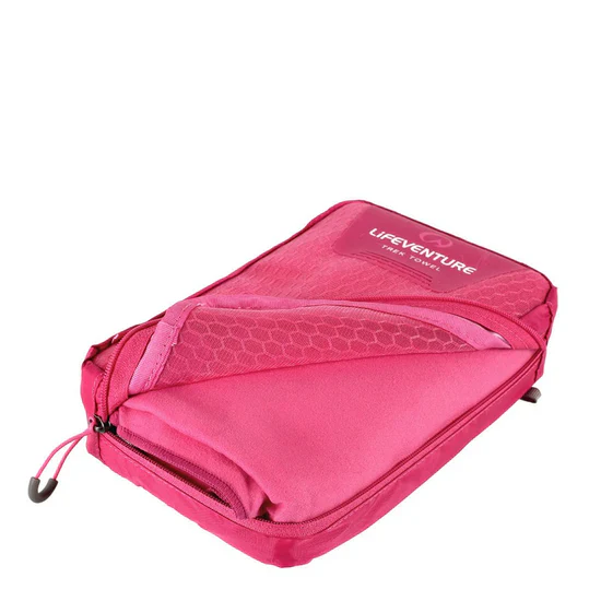 Lifeventure Recycled SoftFibre Giant Trek Towel (Pink) - Image 2