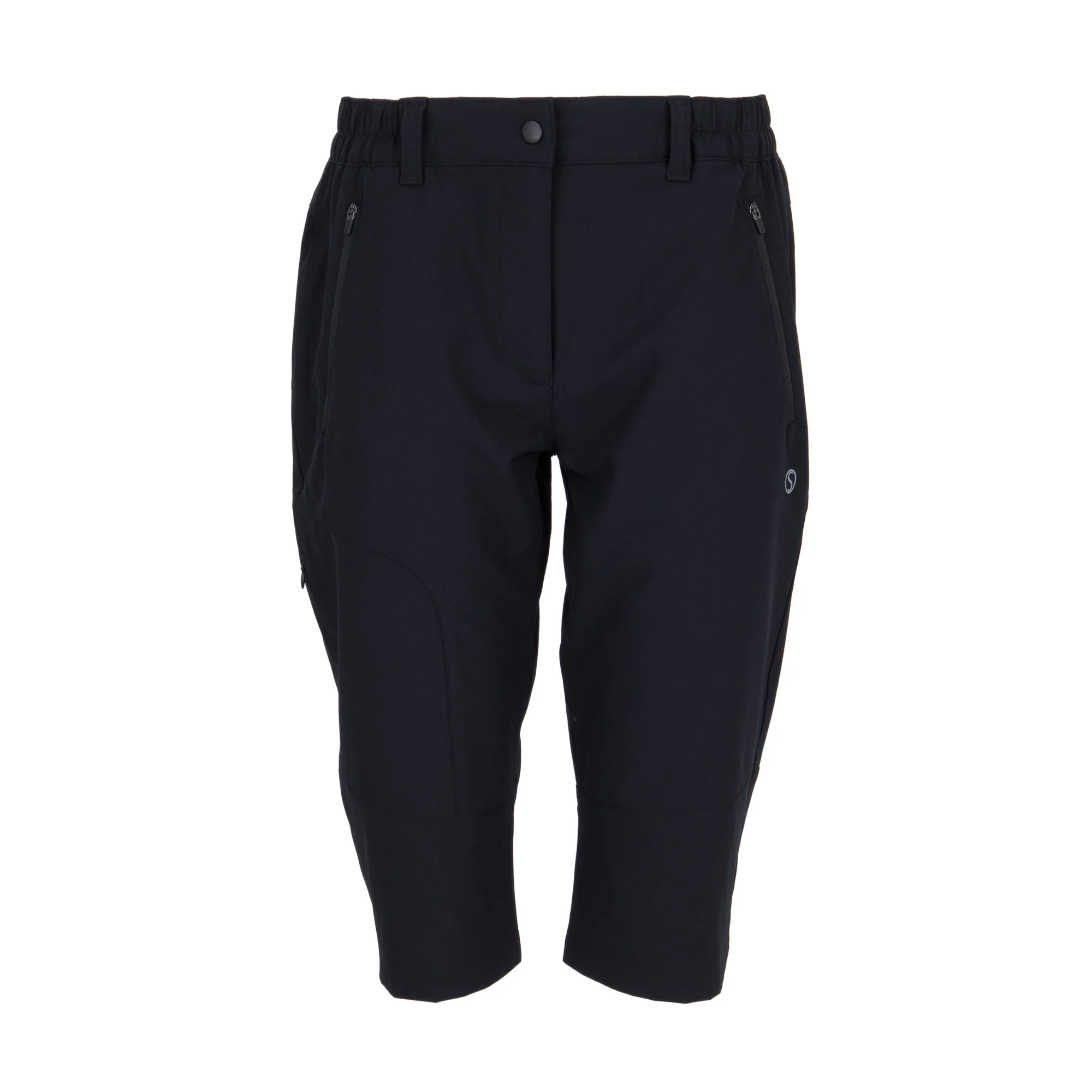 Silverpoint Women's Coniston Light Capri Trousers (Black) - Image 2