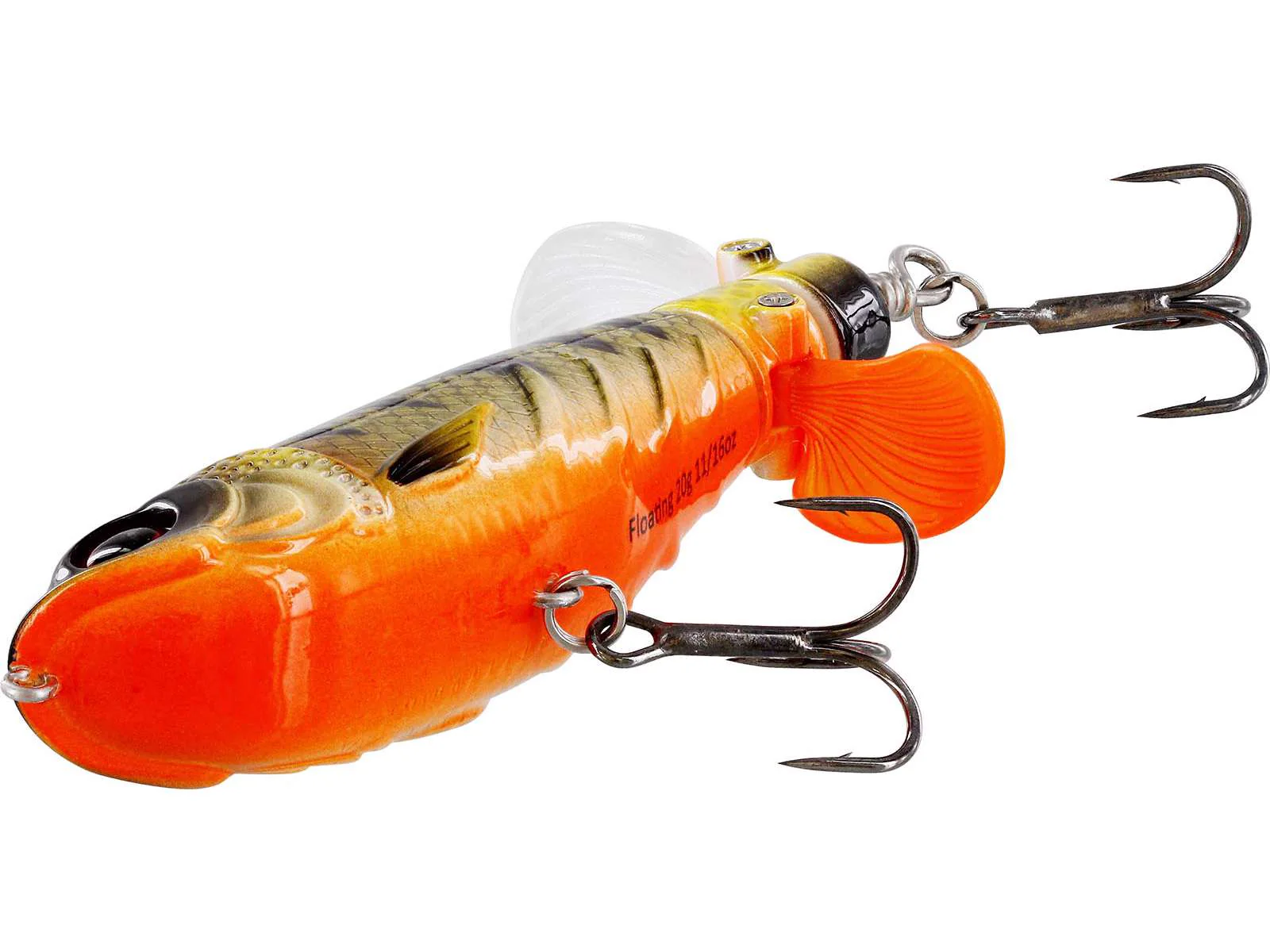 Westin Spot-On Twin Turbo Lure (9cm/Floating/19g)(Black Haze) - Image 3