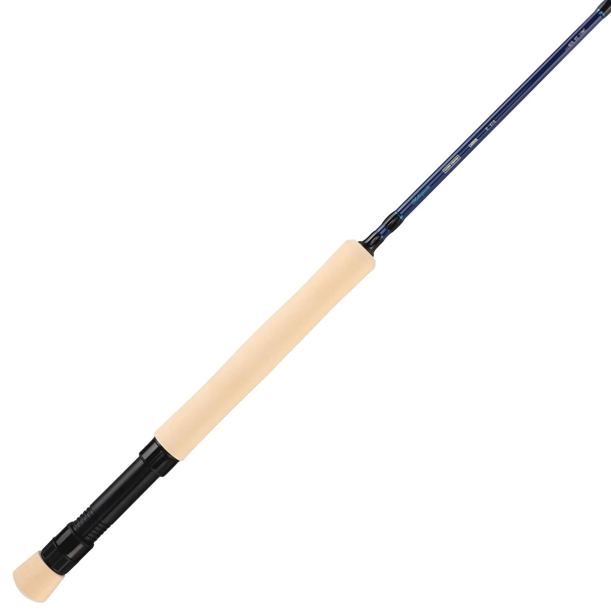 Shakespeare 8ft/2.44m Cedar Canyon Carbon 4 Section Fly Fishing Rod (#7/8) - Image 3