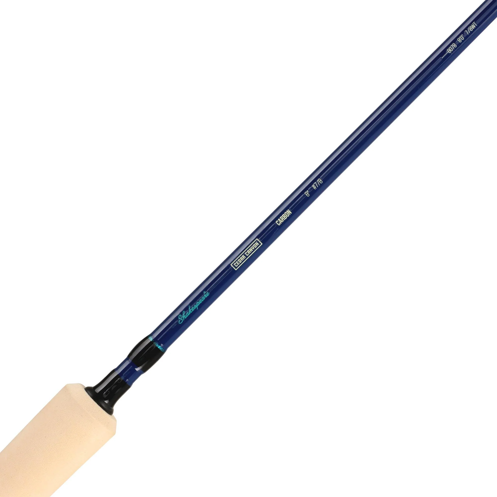 Shakespeare 8ft/2.44m Cedar Canyon Carbon 4 Section Fly Fishing Rod (#7/8) - Image 4