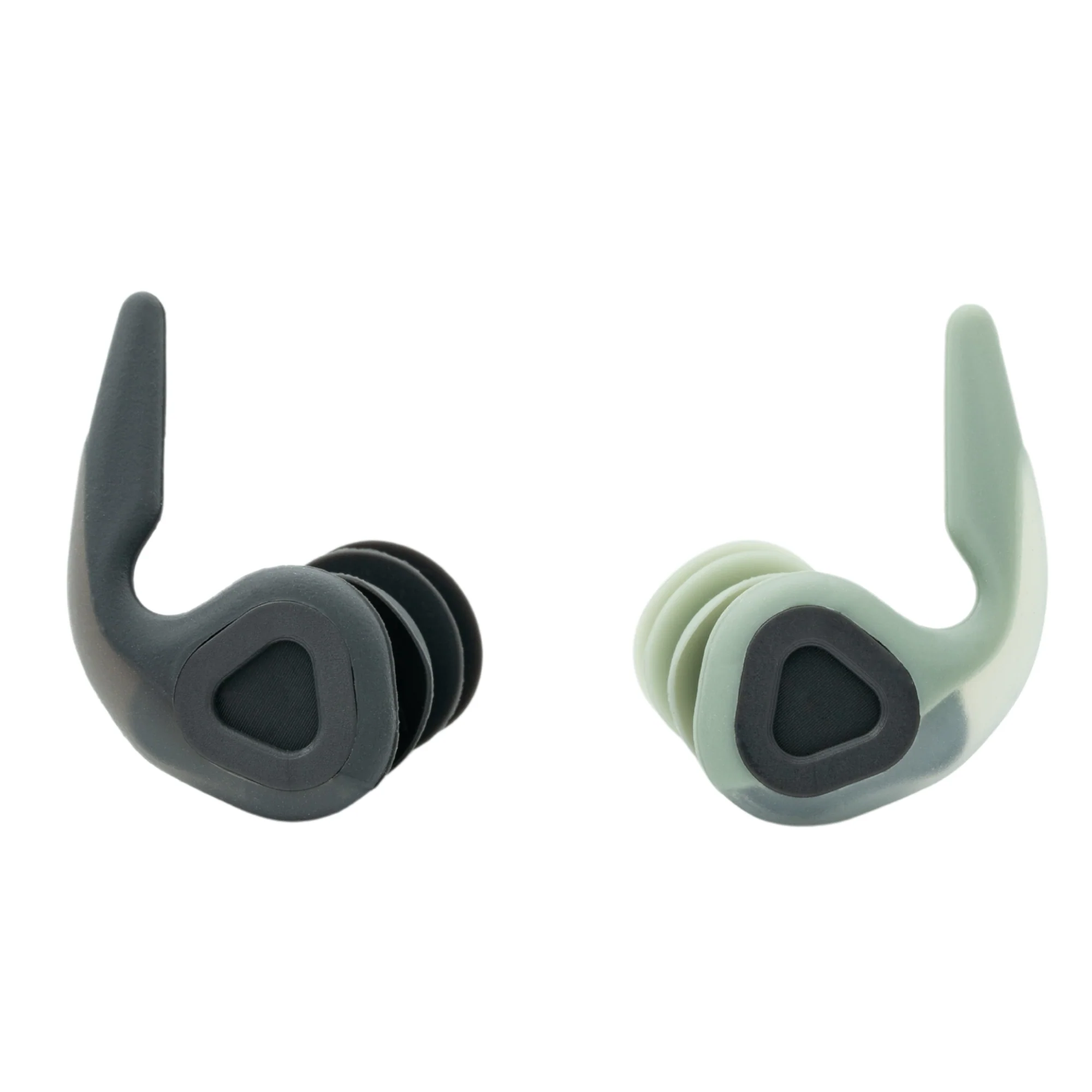 SurfEars Adult 4.0 Swim Watersports Earplugs (Black/Sage) - Image 3