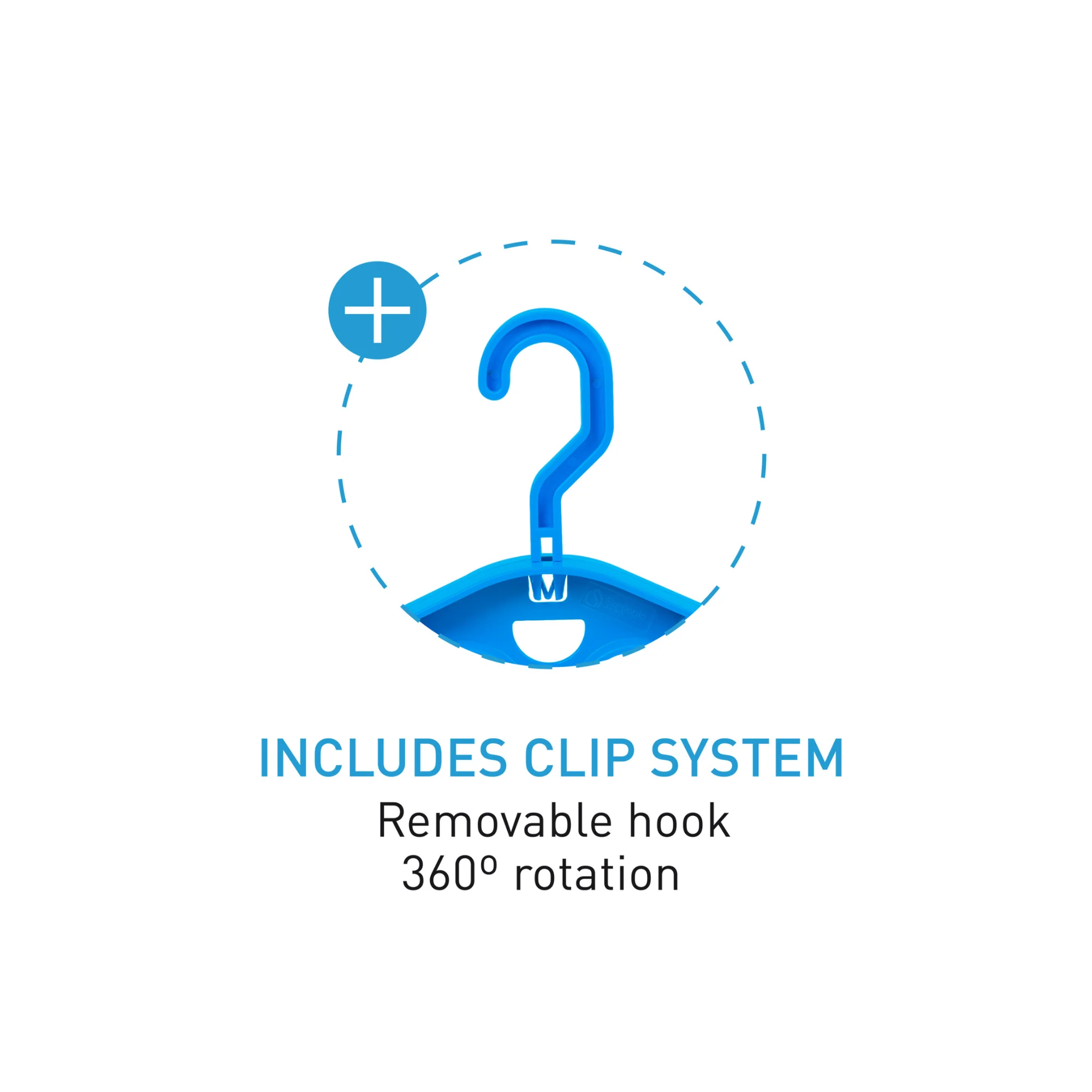 Surflogic Wetsuit Accessories Hanger Double System (Blue) - Image 5