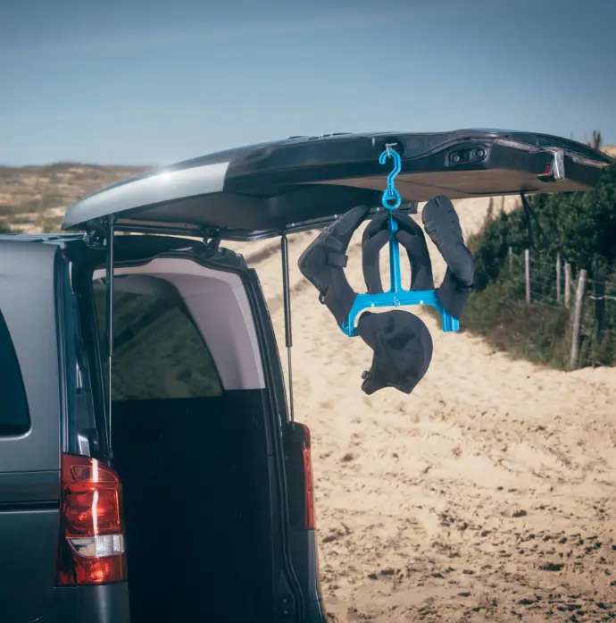 Surflogic Wetsuit Accessories Hanger Double System (Blue) - Image 7