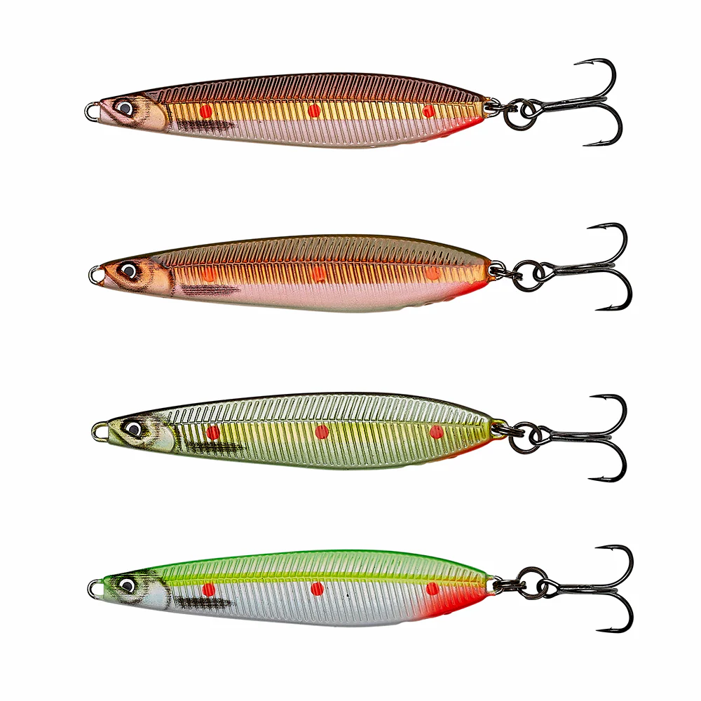Savage Gear Seeker Intense Strike Point ISP Sinking Metal Lure (10cm/28g - Fluo UV Red/Black) - Image 5