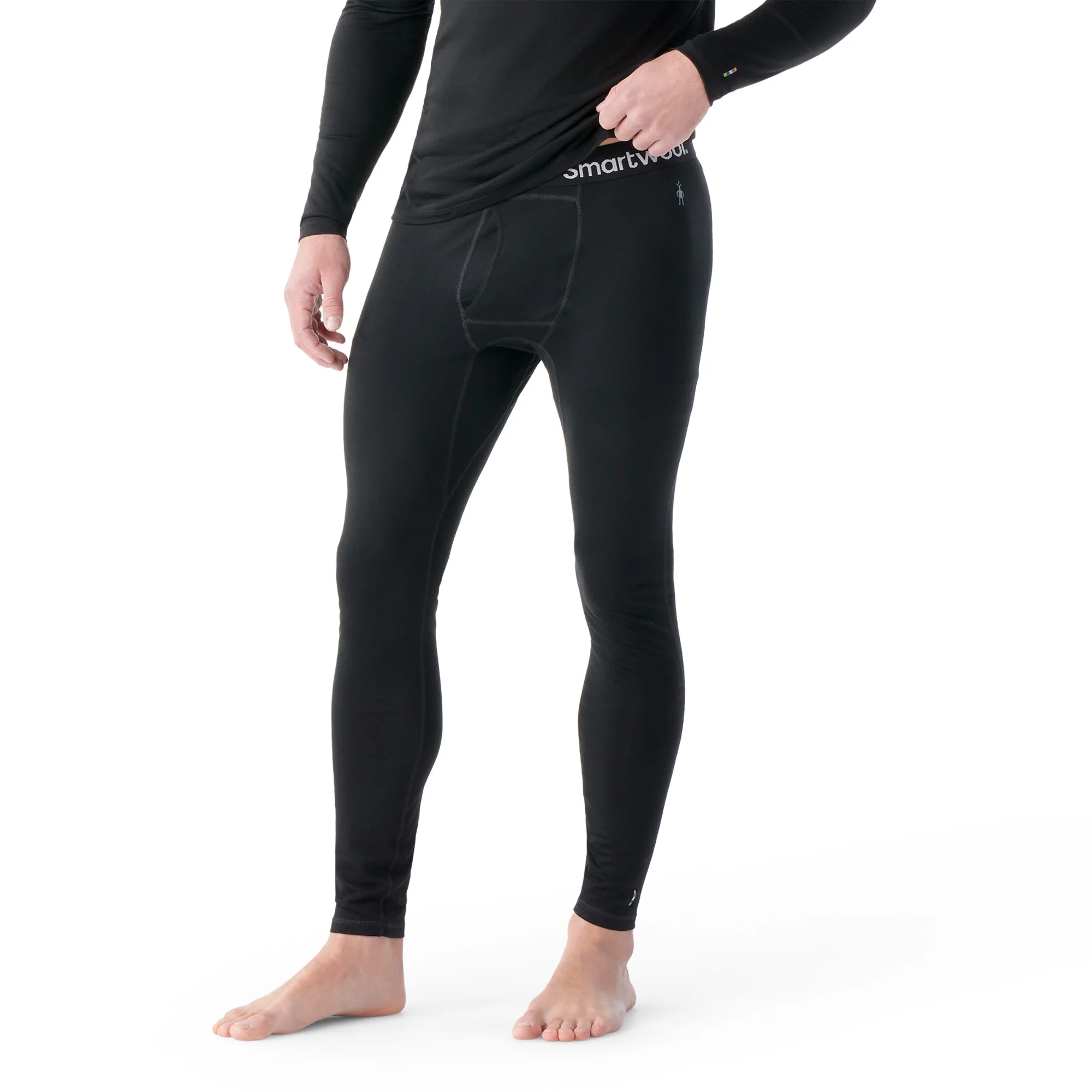 Smartwool Men's Classic All-Season Merino 150 Base Layer Bottoms (Black)