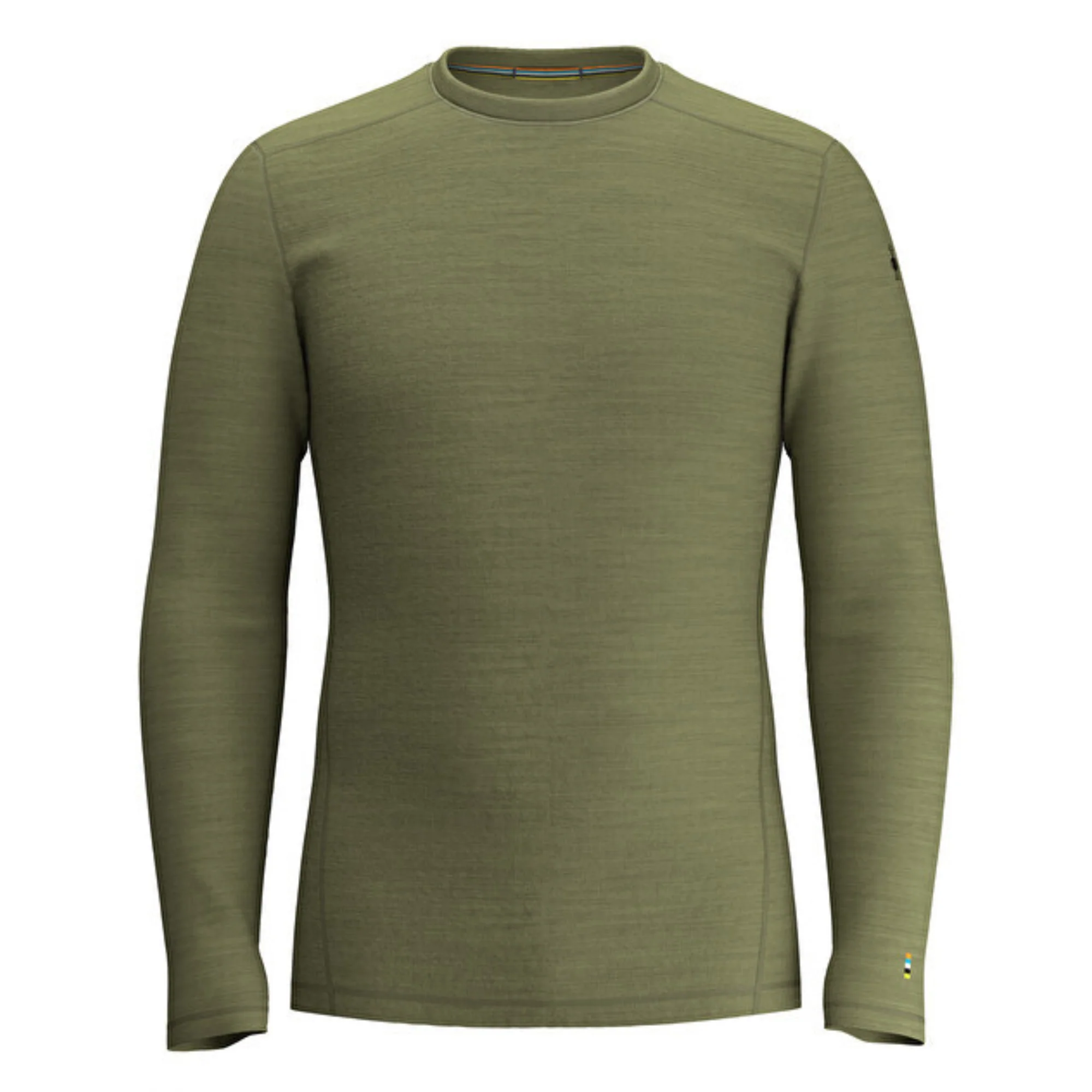 Smartwool Men's Classic Thermal Merino 250 Crew Neck Base Layer Top (Winter Moss) - Image 4