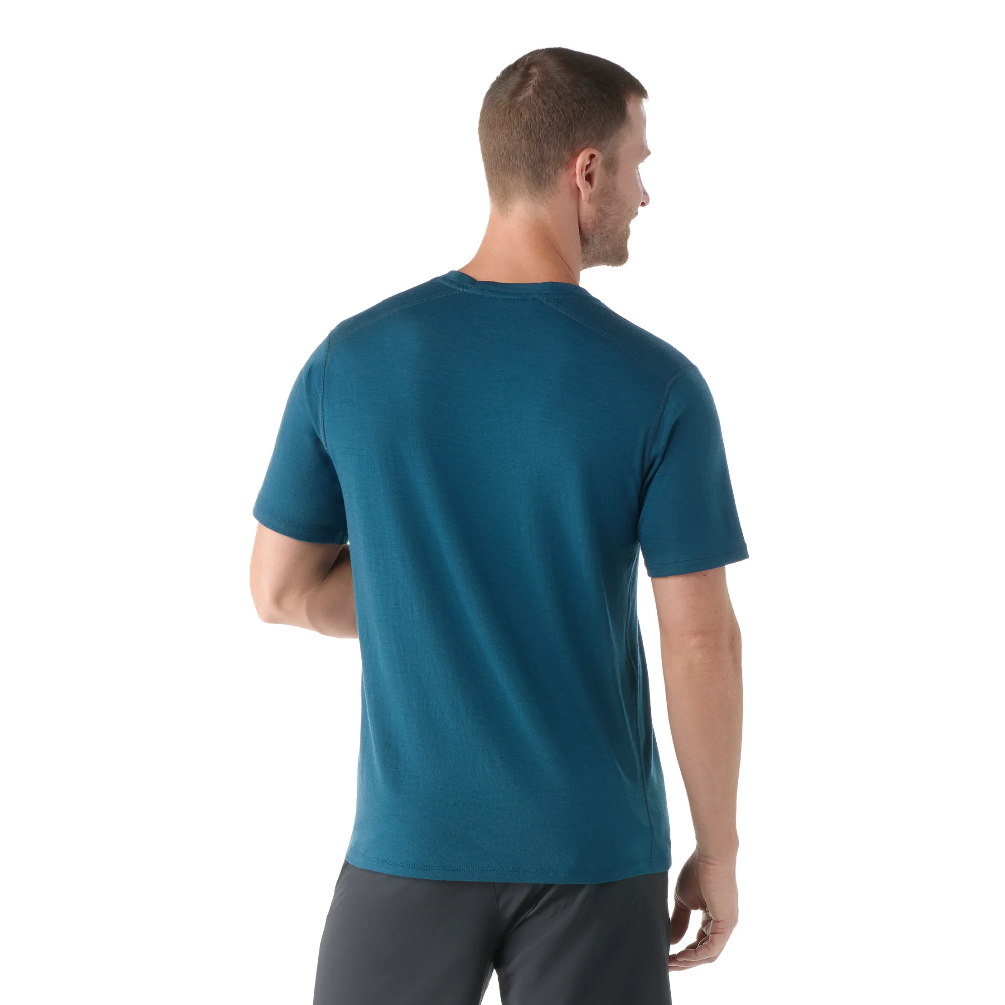 Smartwool Men's Merino Short Sleeve Technical Tee (Twilight Blue) - Image 2