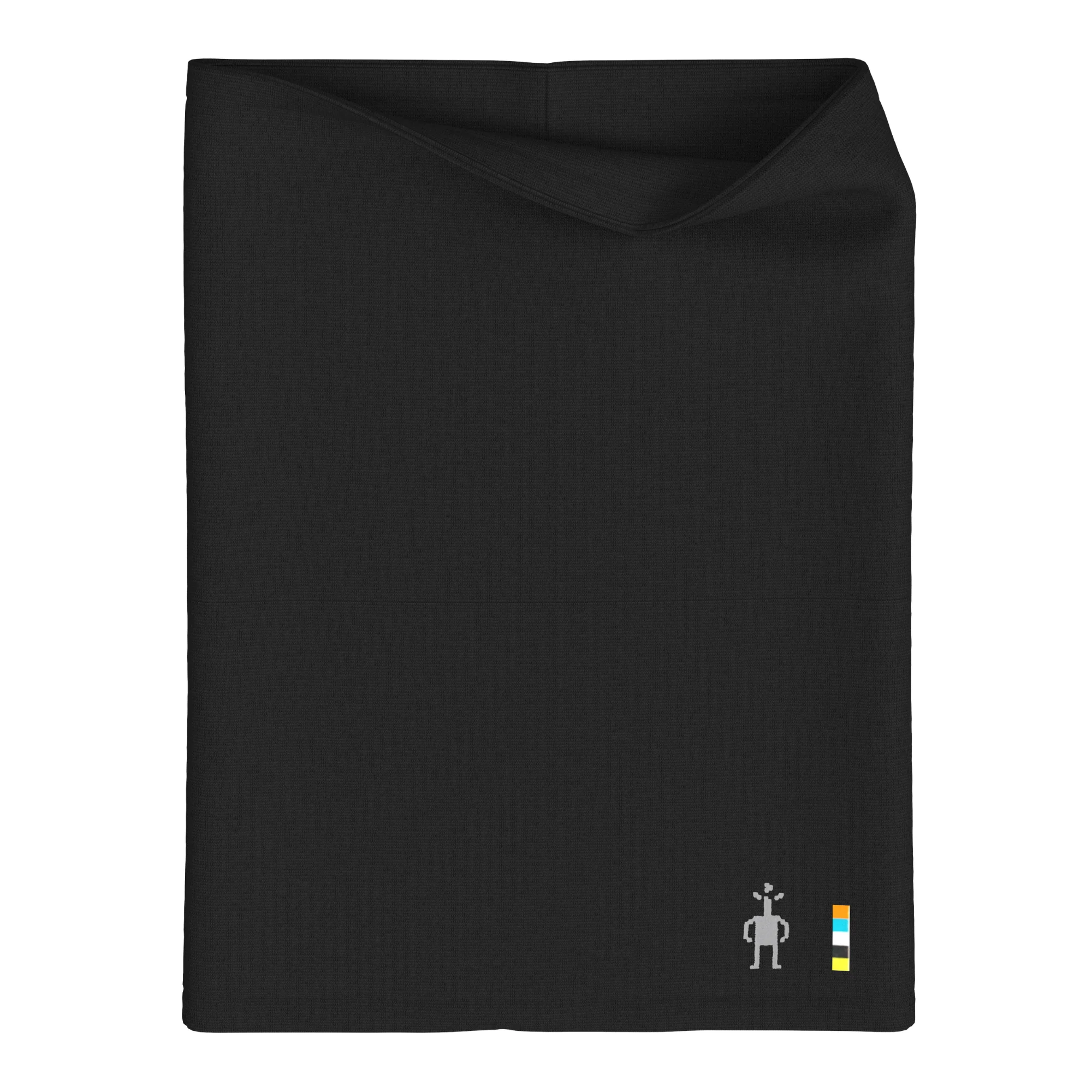 Smartwool Unisex Thermal Merino Reversible Neck Gaiter (Black)