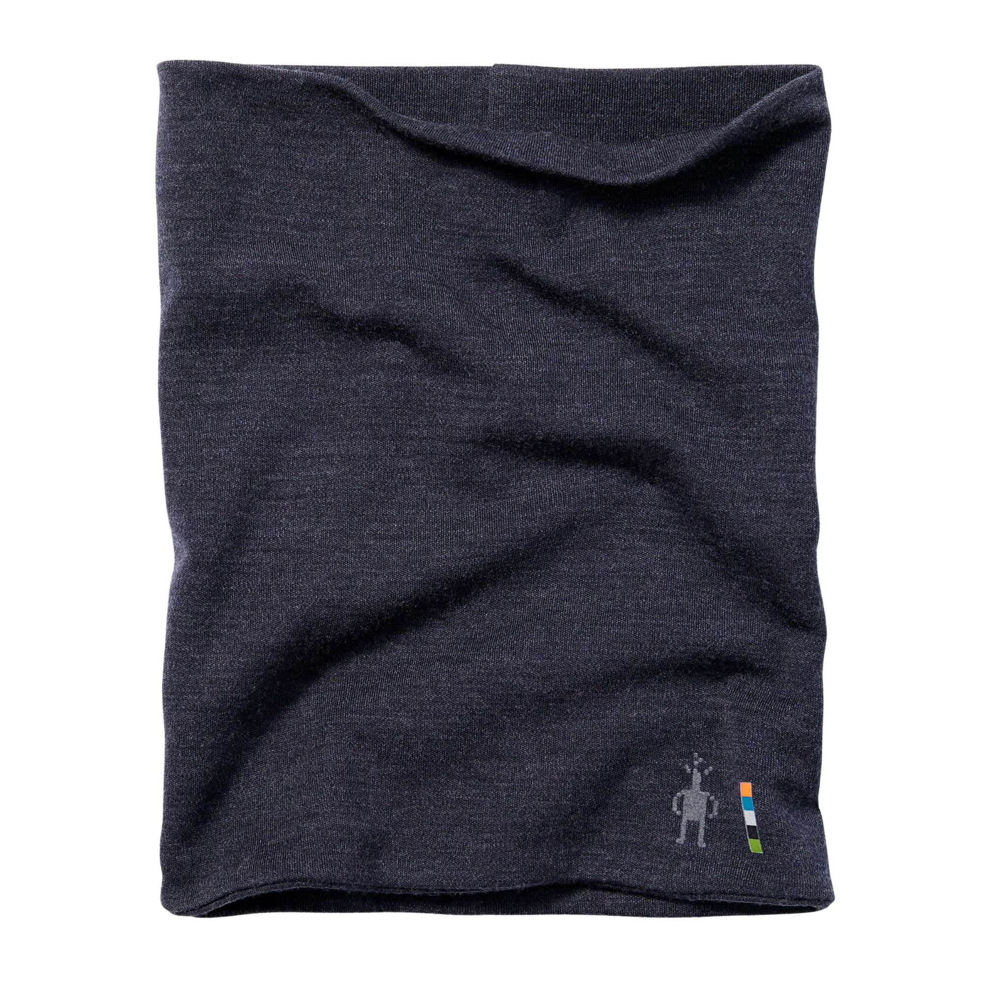 Smartwool Unisex Thermal Merino Reversible Neck Gaiter (Charcoal Heather)
