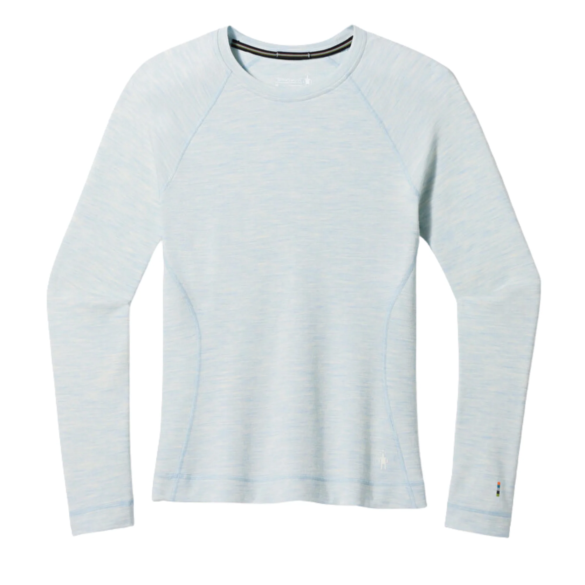 Smartwool Women's Classic Thermal Merino 250 Crew Neck Long Sleeve Base Layer Top (Winter Sky Heather) - Image 4