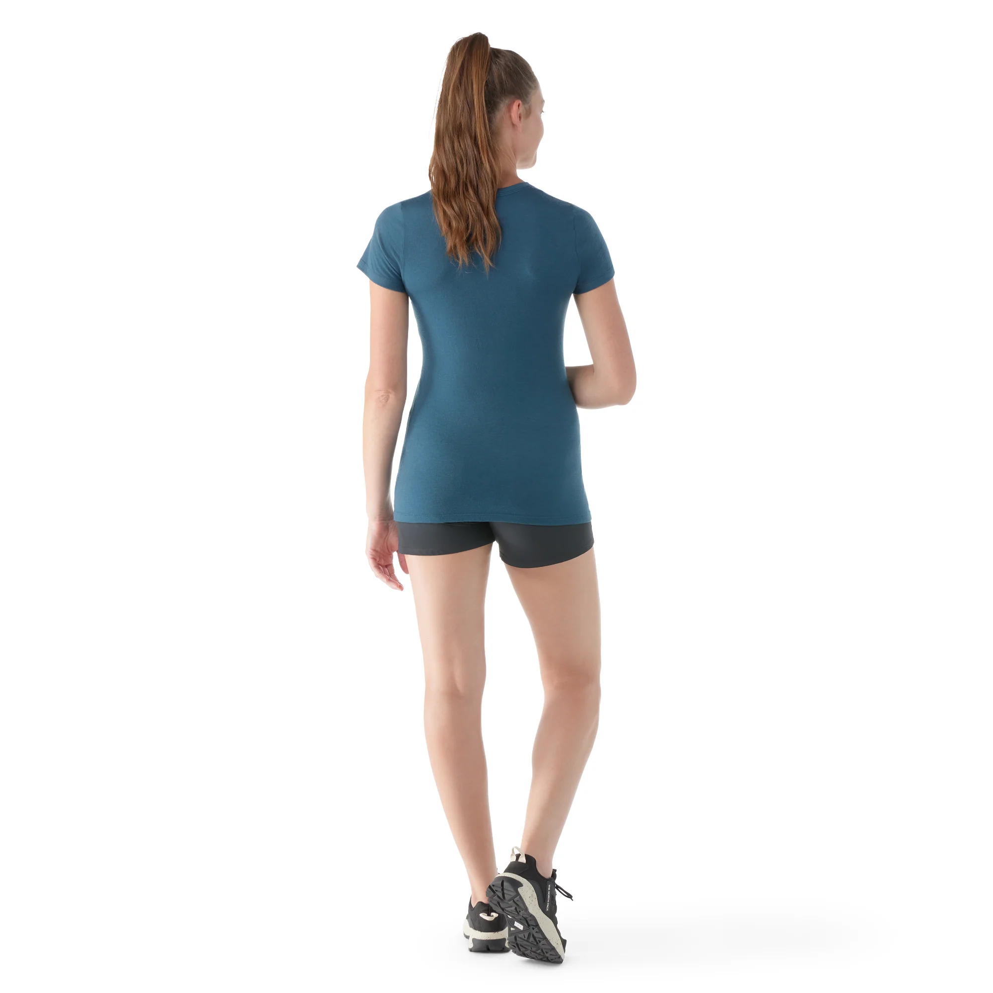 Smartwool Women's Merino Short Sleeve Technical Tee (Twilight Blue) - Image 3