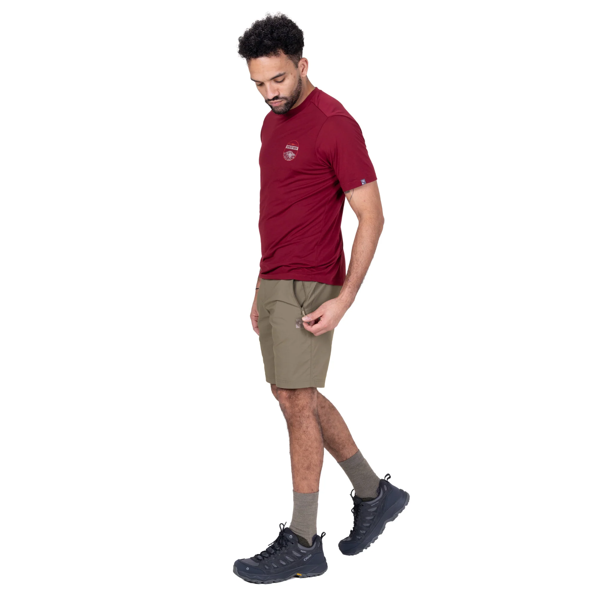 Sprayway Men's Compass Shorts (Brownstone) - Image 6