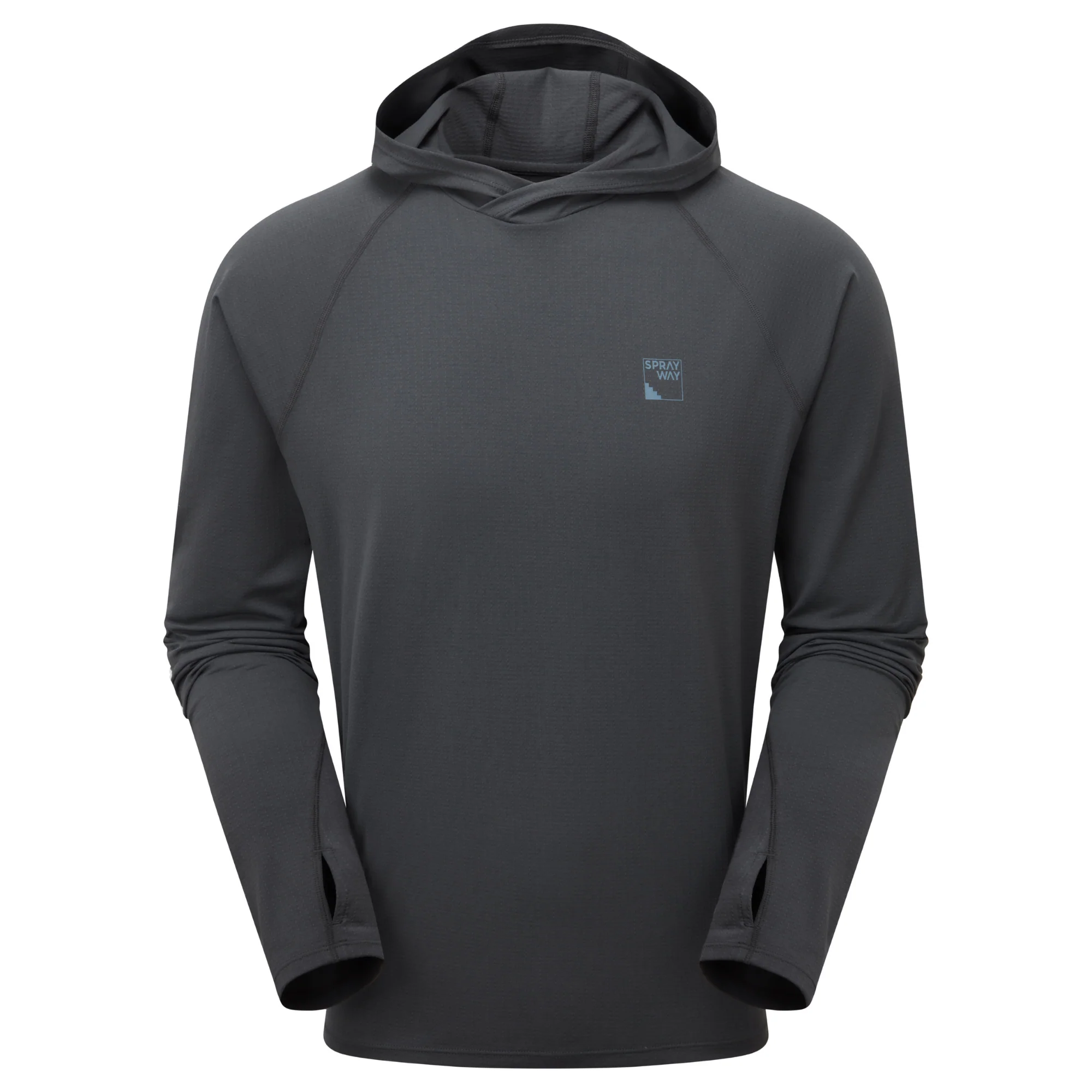 Sprayway Men's High Trail Technical Hoodie (Dark Graphite)