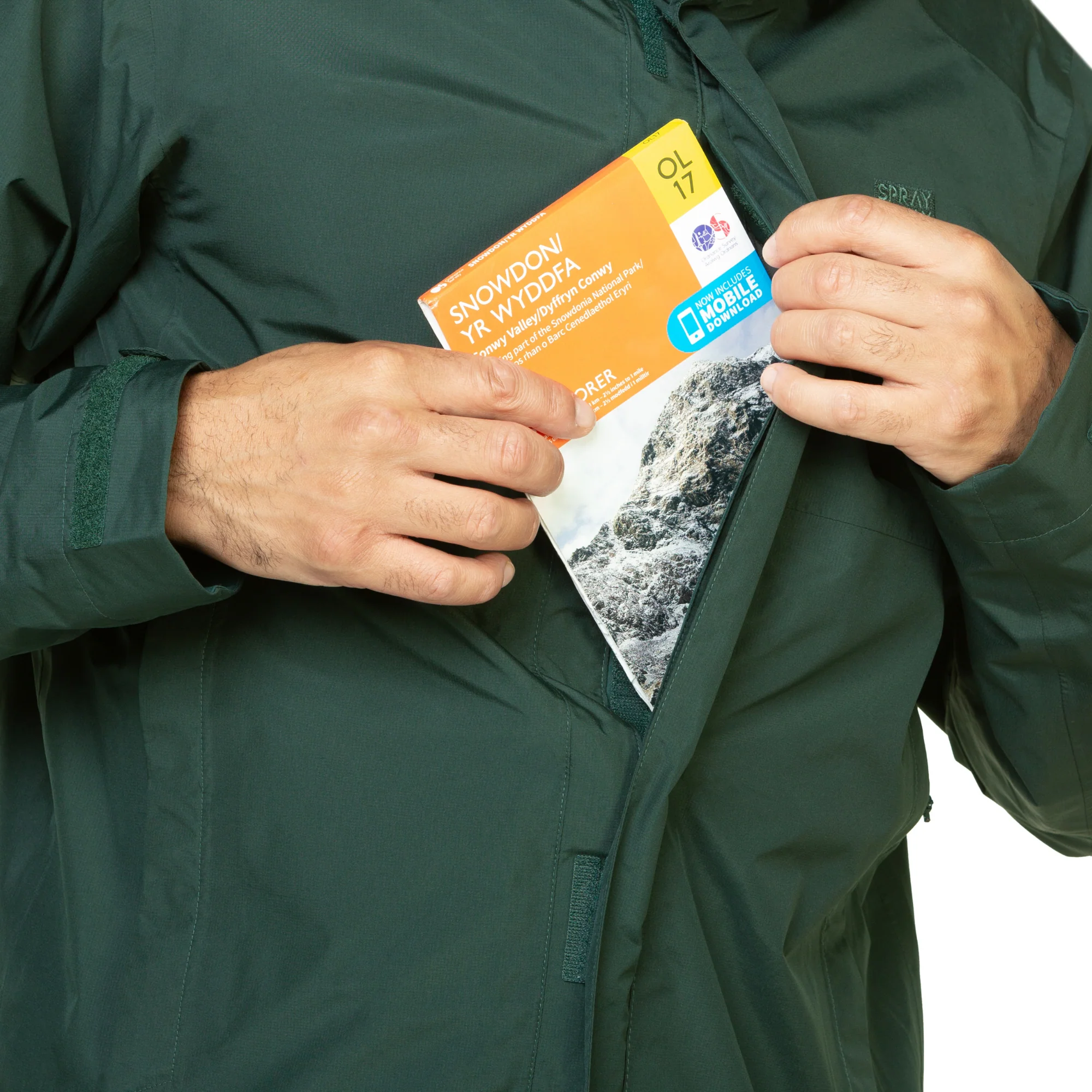 Sprayway Men's Maxen 2L Gore-Tex Jacket (Dark Spruce) - Image 13