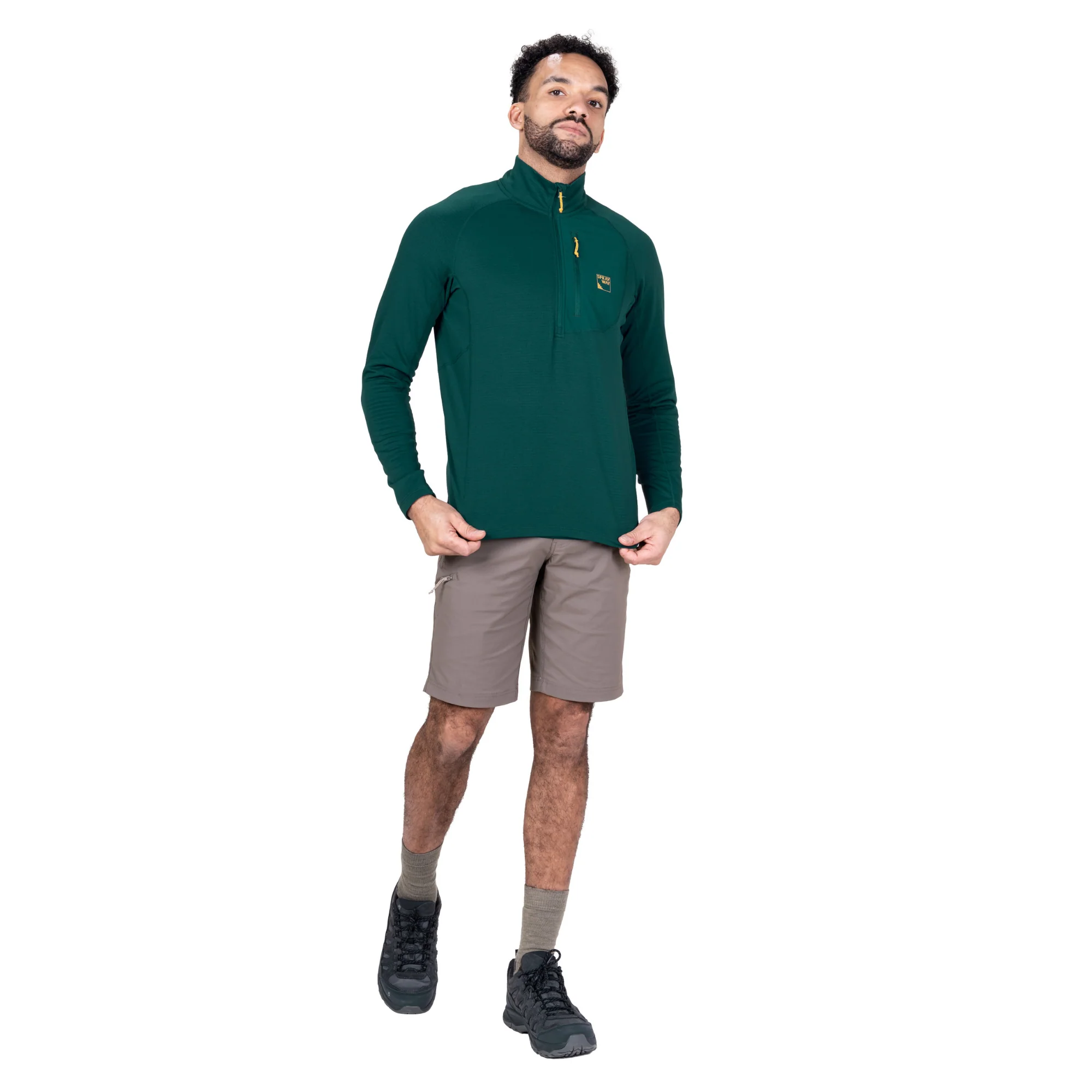Sprayway Men's Tarn Half Zip Fleece Top (Dark Sea) - Image 5