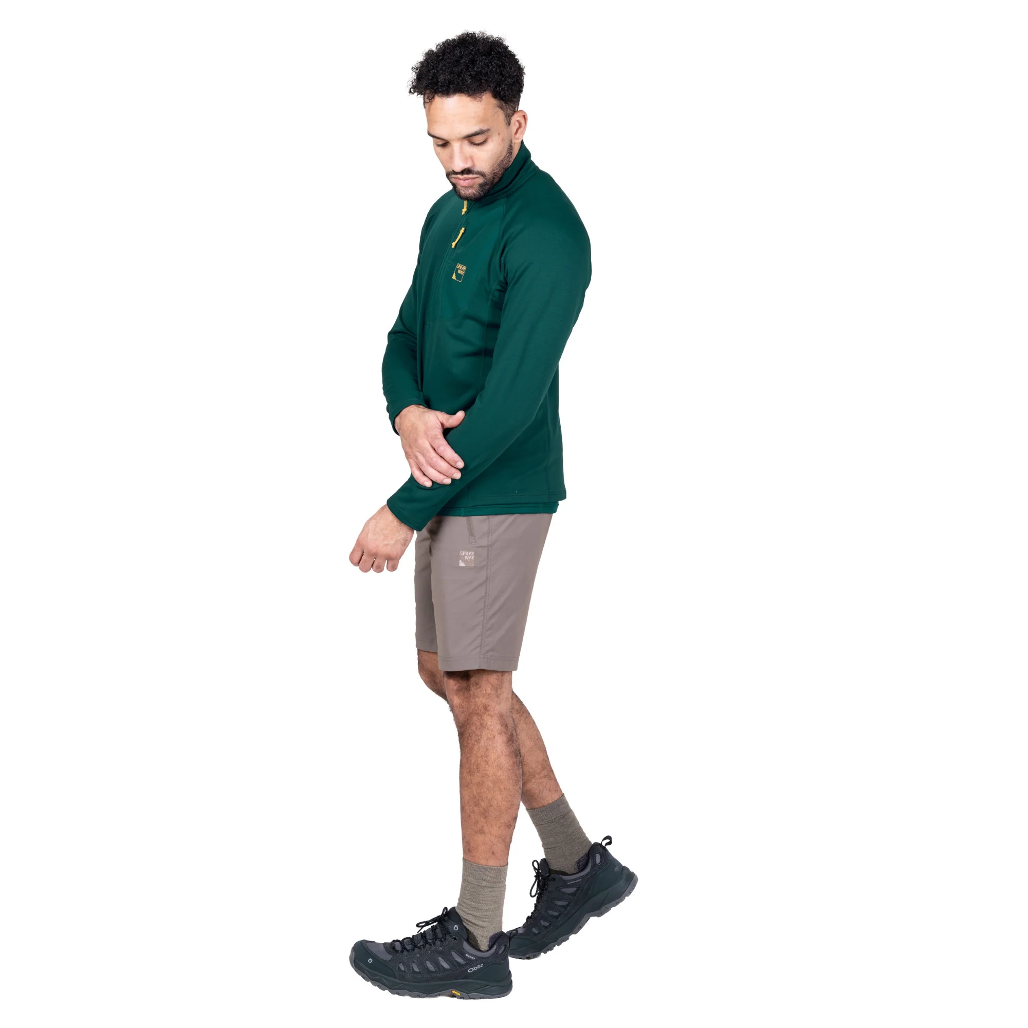 Sprayway Men's Tarn Half Zip Fleece Top (Dark Sea) - Image 7