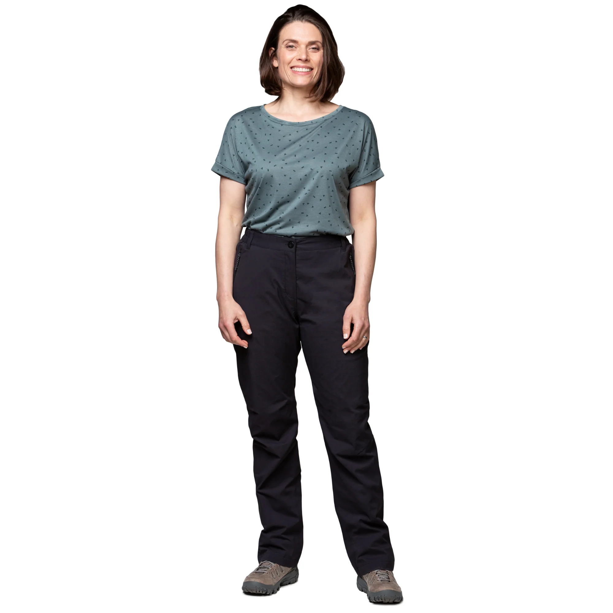 Sprayway Women's All Day Rainpant Waterproof Trousers (Black) - Image 3