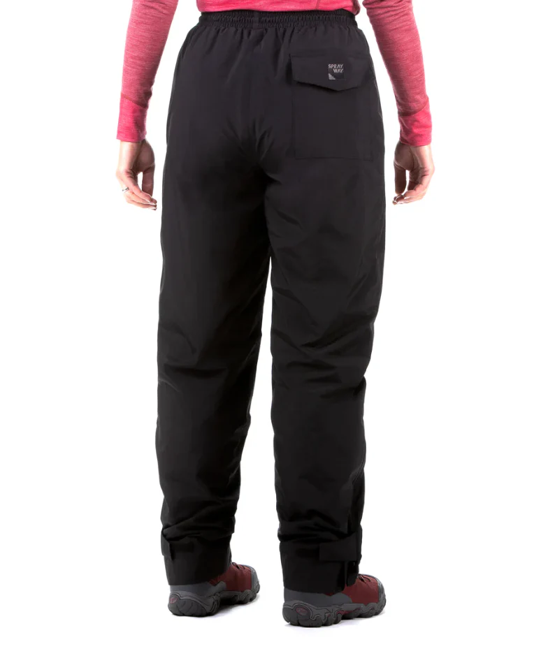 Sprayway Women's Atlanta 2L Waterproof Over-Trousers (Black) - Image 2
