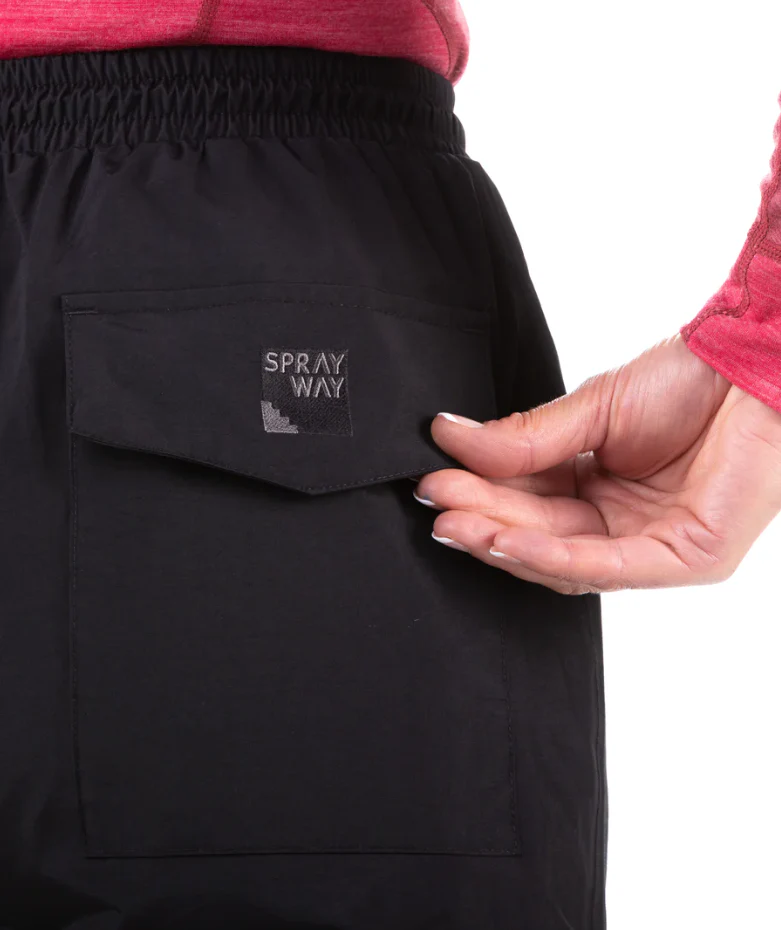 Sprayway Women's Atlanta 2L Waterproof Over-Trousers (Black) - Image 4