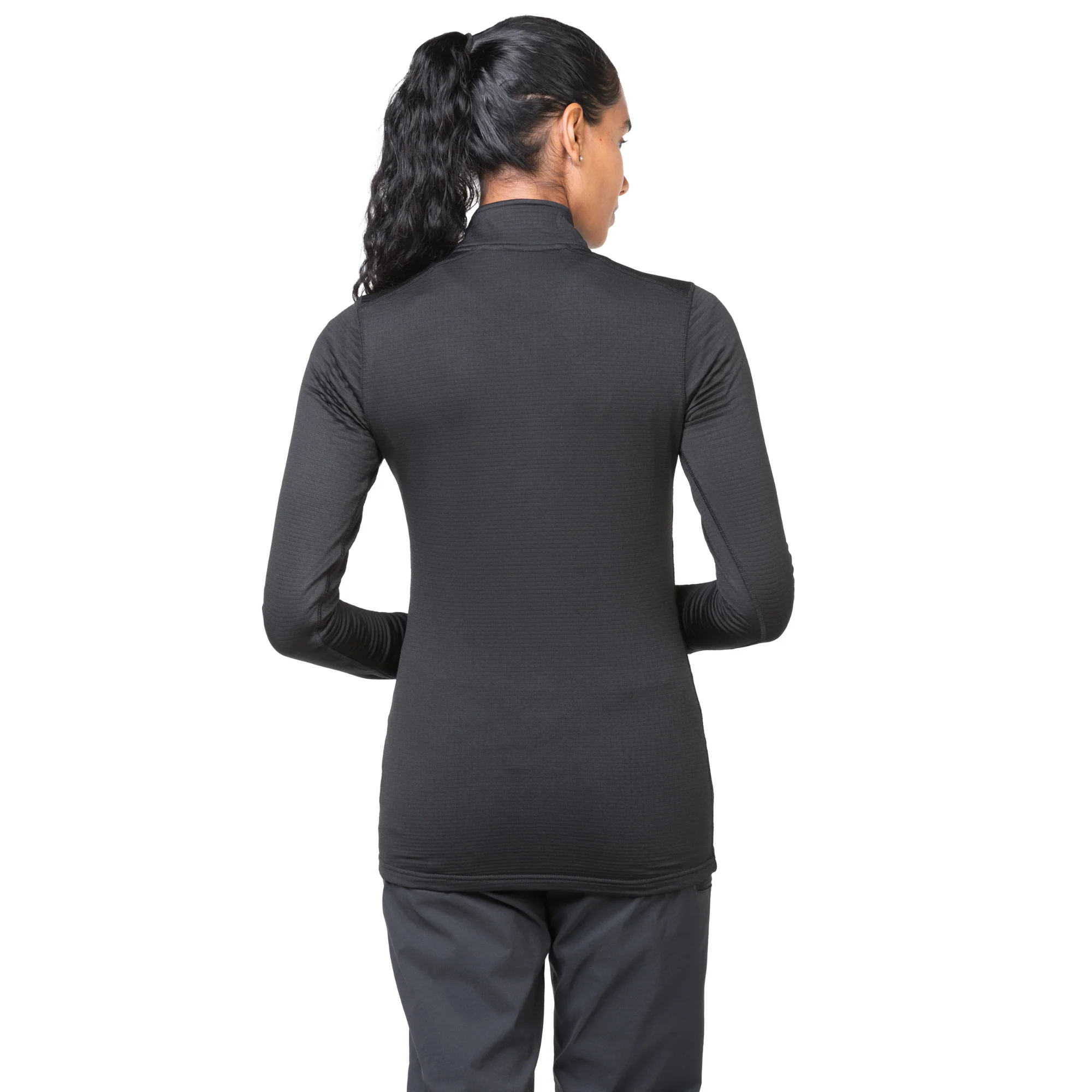 Sprayway Women's Effra Half Zip Base Layer Top (Black) - Image 3