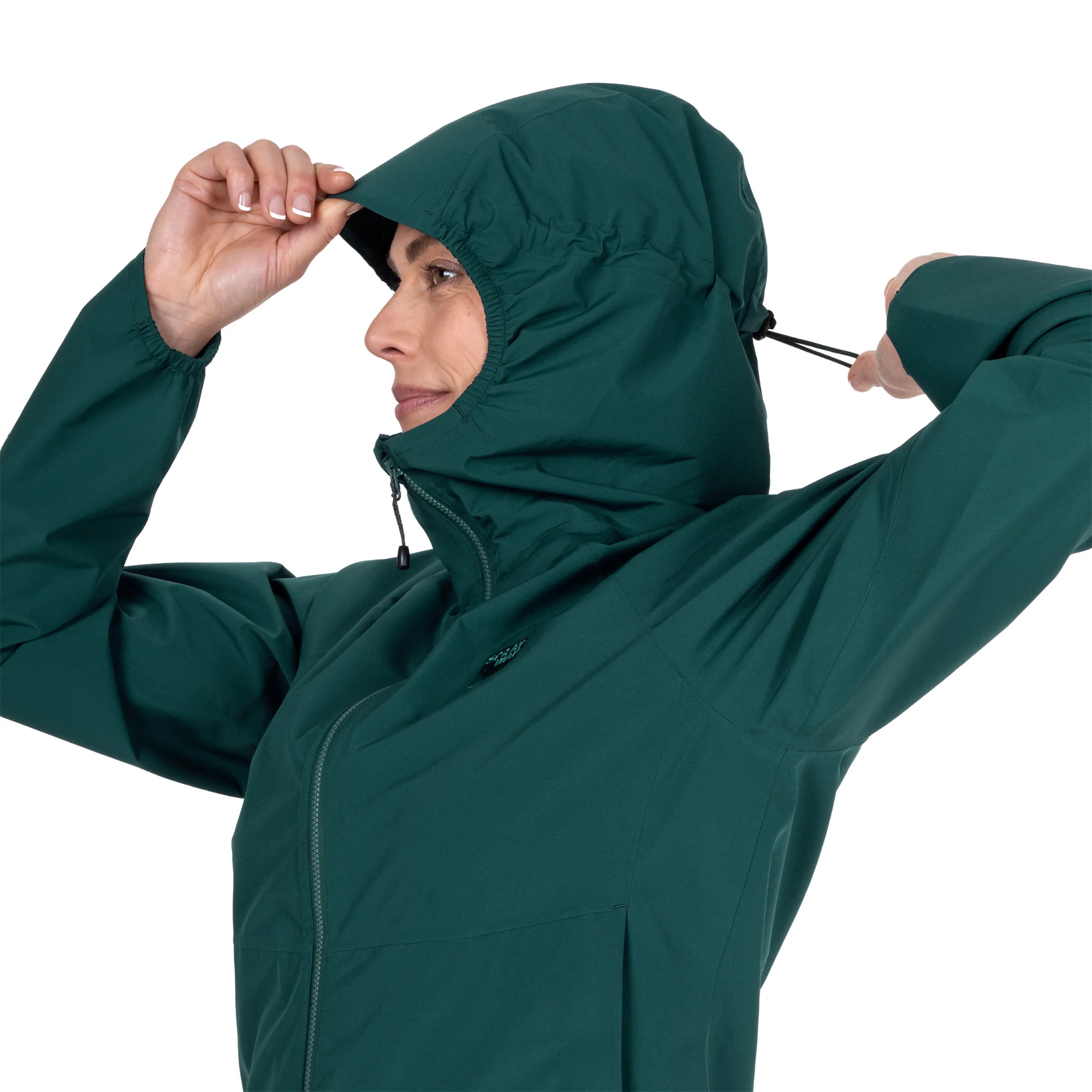 Sprayway Women's Fen 2.5L Waterproof Jacket (Dark Sea) - Image 2