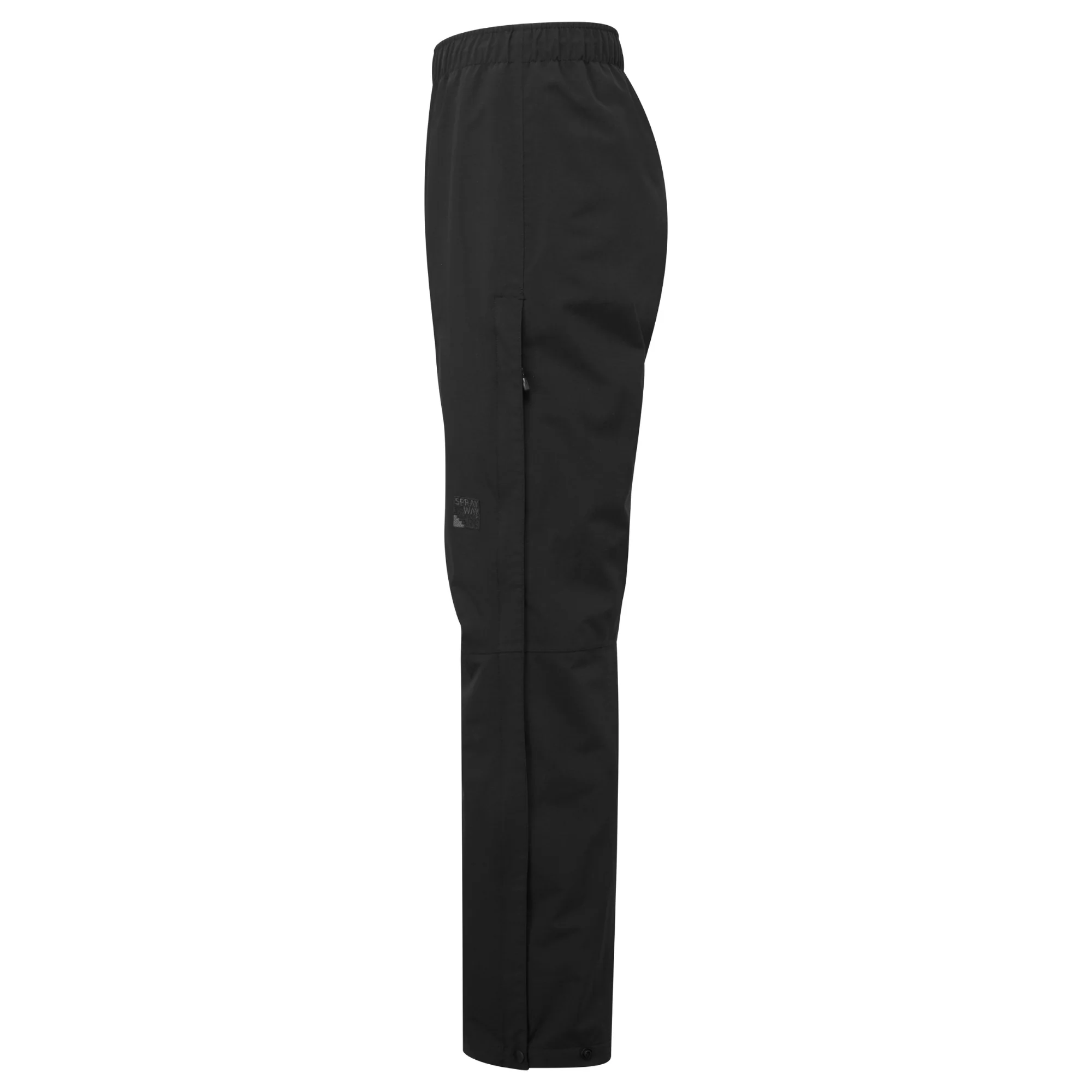 Sprayway Women's Walking 2L Waterproof Over-Trousers (Black) - Image 2