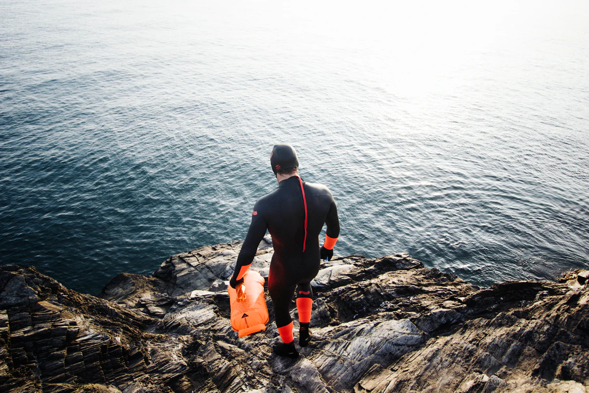 C-Skins Swim Research Buoyancy Dry Bag (28L)(Orange) - Image 8
