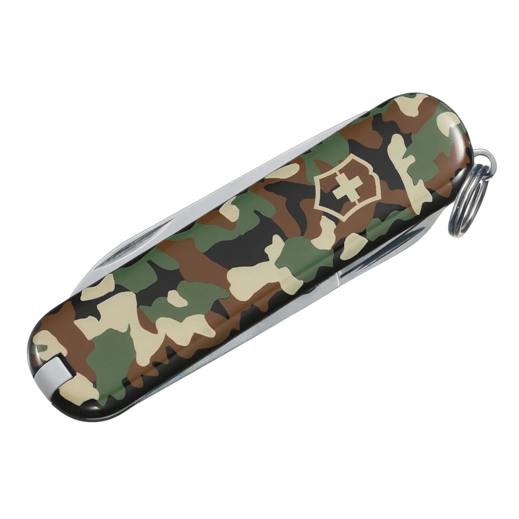 Victorinox Swiss Army Knife: Classic Collection (Green Camouflage)(7 Tools) - Image 2