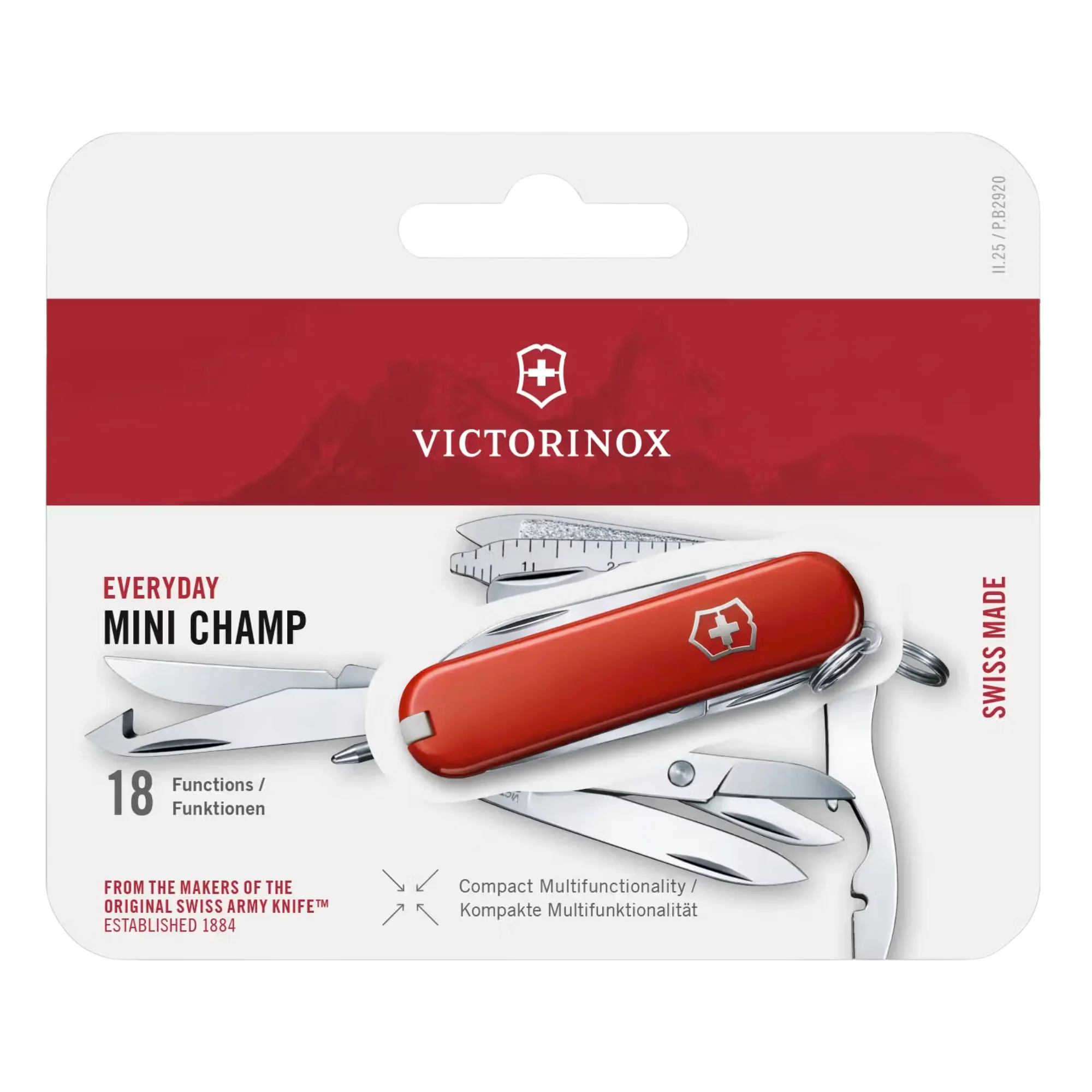 Victorinox Swiss Army Knife: MiniChamp (Red)(16 Tools) - Image 3