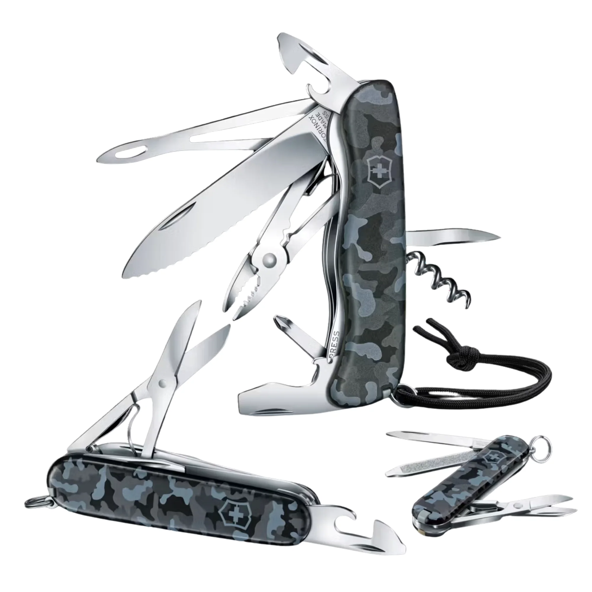Victorinox Swiss Army Knife: Skipper (Navy Camo)(18 Tools) - Image 3